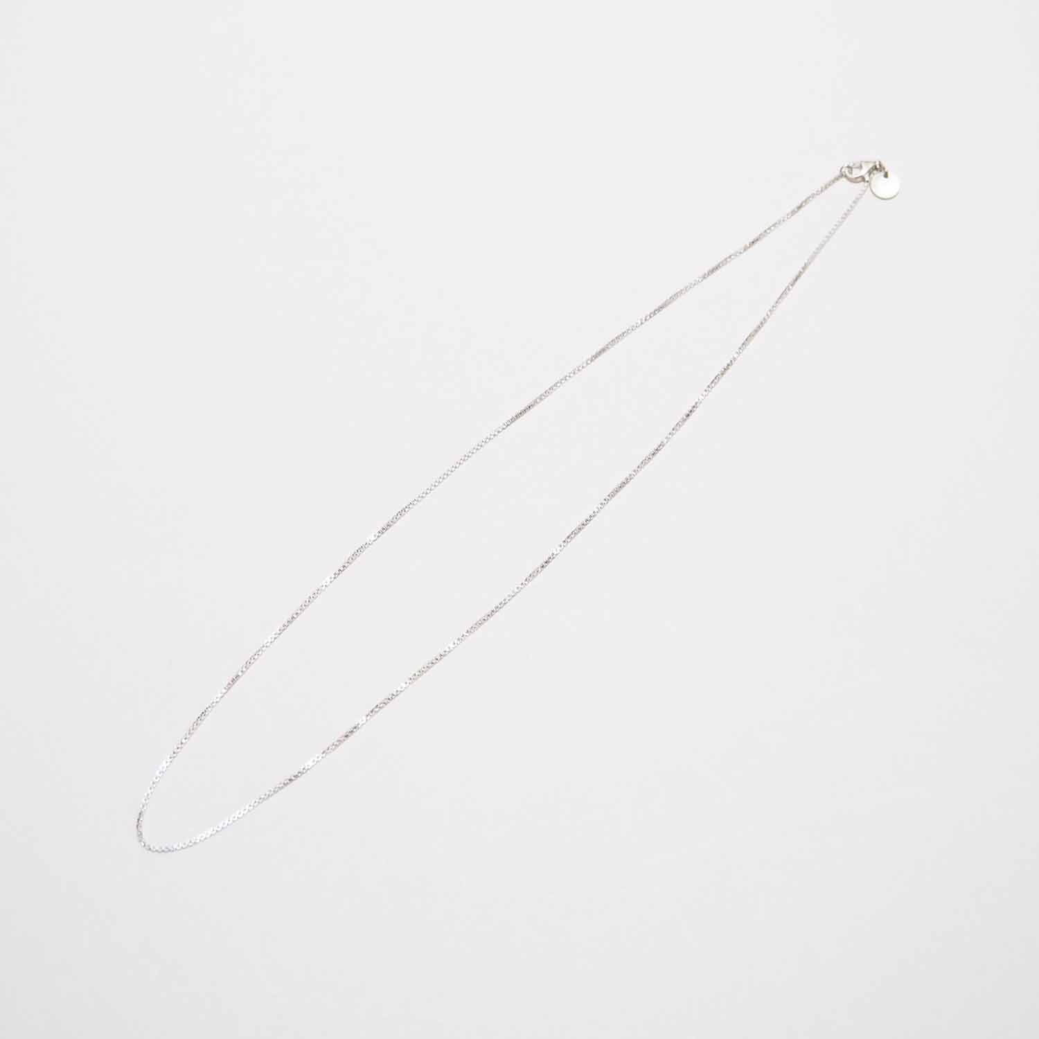 ERA. イーラ TWNKL NECKLACE 1.0 ネックレス 1mm シルバー