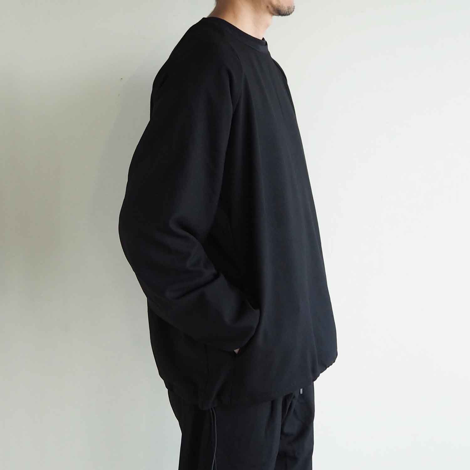 melple メイプル Wintercat Utility Pullover L/S ウィンターキャットユーティリティープルオーバー BLACK