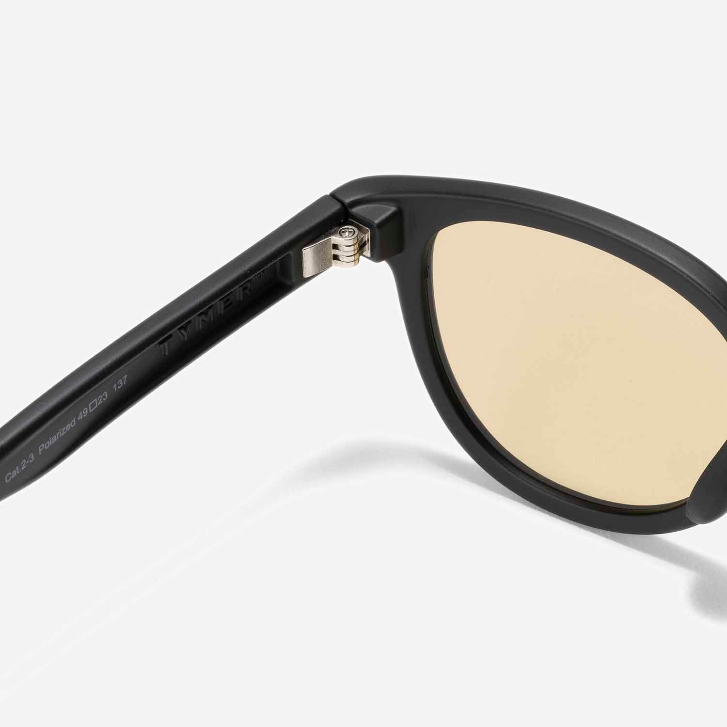 TYMER タイマー サングラス ELIOT エリオット Matte Black / Photochromic Brown Polarized (偏光調光レンズ) 