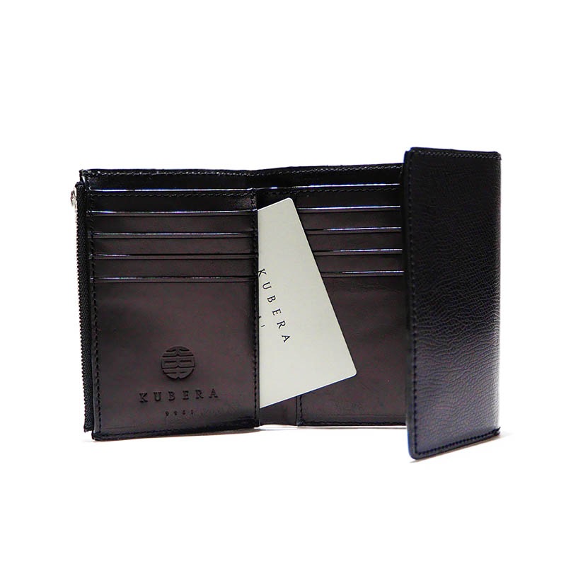 TRI-FOLD WALLET / CORDOVAN / BLACK