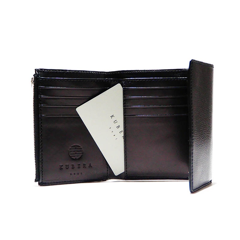 TRI-FOLD WALLET / CORDOVAN / BLACK