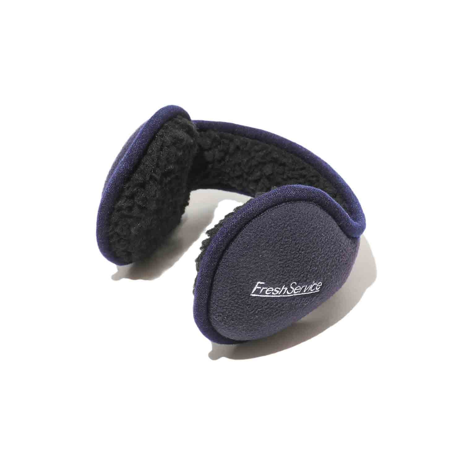 FreshService フレッシュサービス SYNTHETIC FLEECE EARMUFFS イヤーウォーマー NAVY