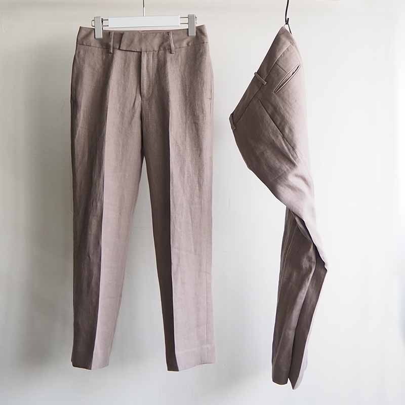 STRAIGHT WOMEN'S ストレートリネンパンツ ウィメンズ