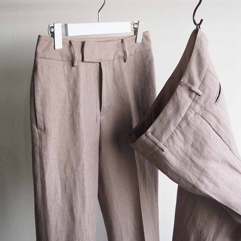 STRAIGHT WOMEN'S ストレートリネンパンツ ウィメンズ