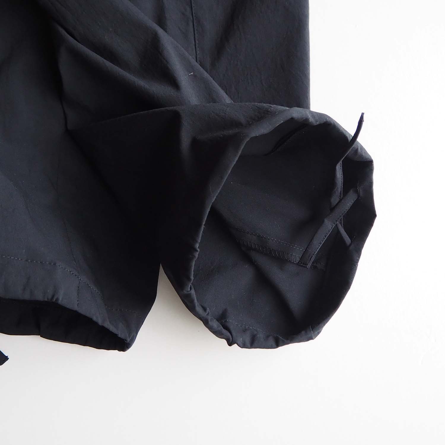 FANTASTICDAYS MENS ファンタスティックデイズ メンズ SIDEPANEL ストレッチイージーパンツ ブラック