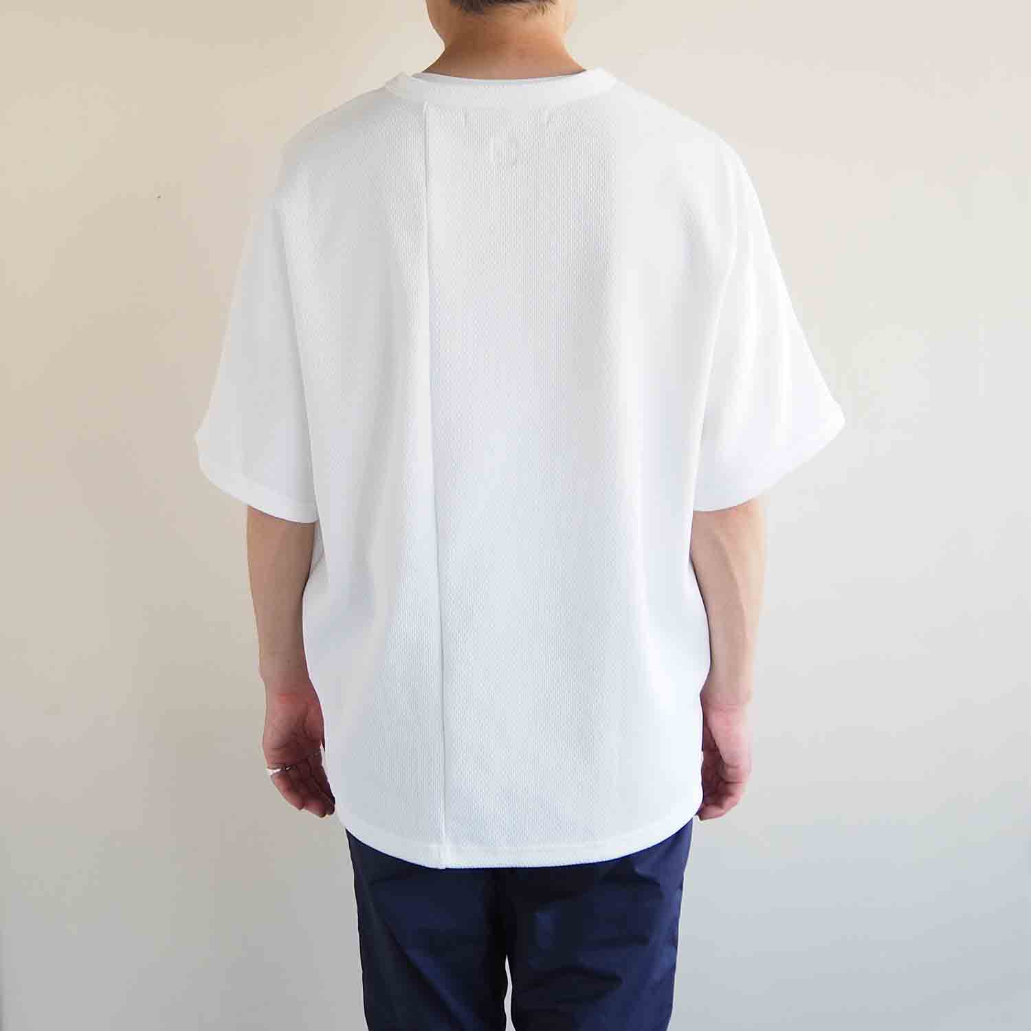 melple メイプル Salt Creek Thermal Dolman Sleeve ミリタリーサーマルドルマンスリーブTシャツ ホワイト