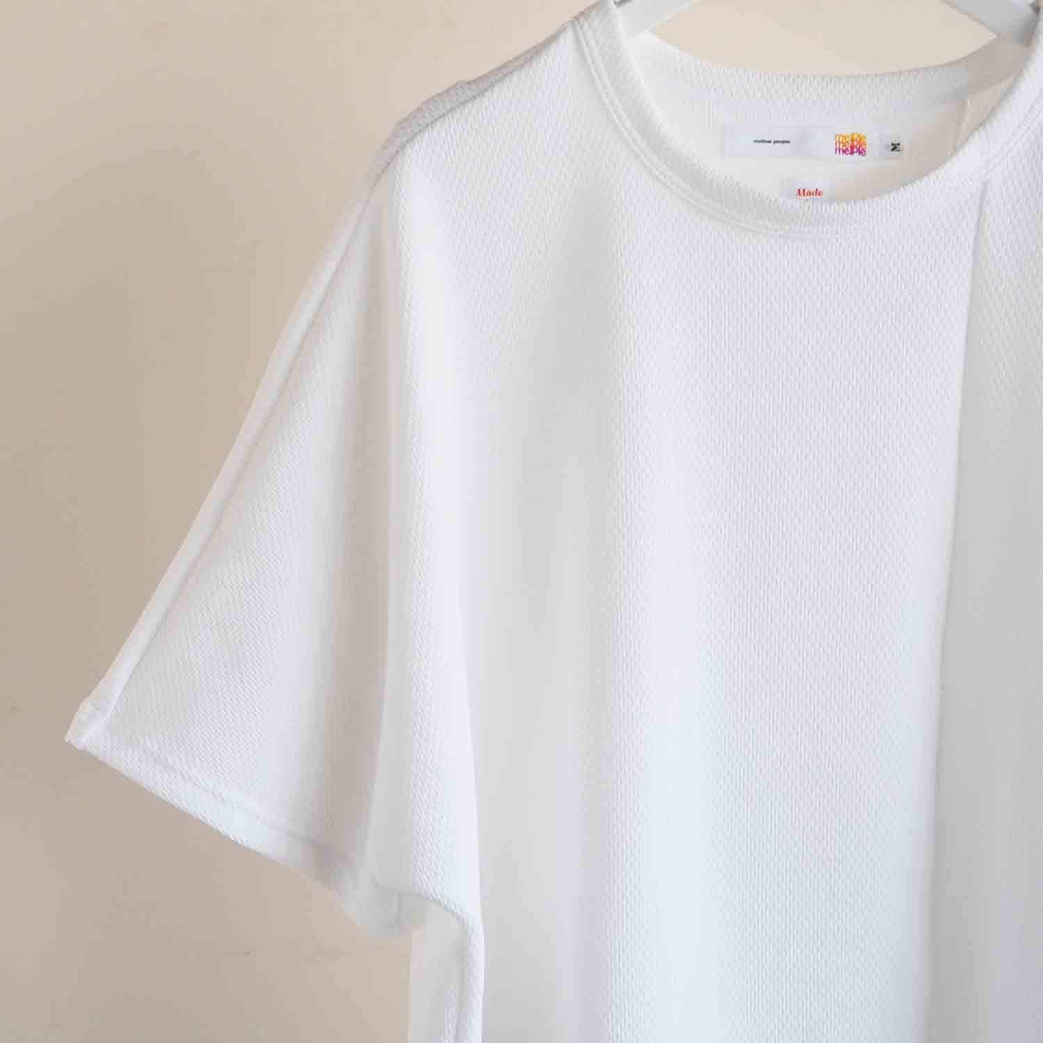 melple メイプル Salt Creek Thermal Dolman Sleeve ミリタリーサーマルドルマンスリーブTシャツ ホワイト