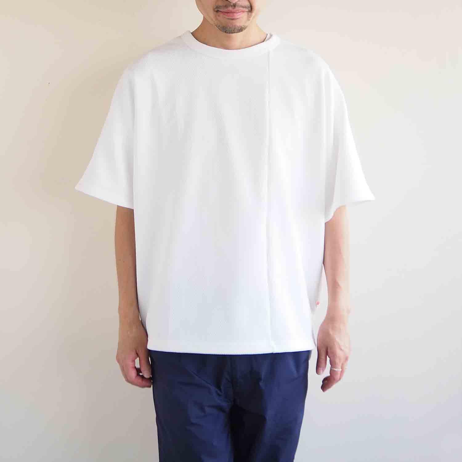melple メイプル Salt Creek Thermal Dolman Sleeve ミリタリーサーマルドルマンスリーブTシャツ ホワイト
