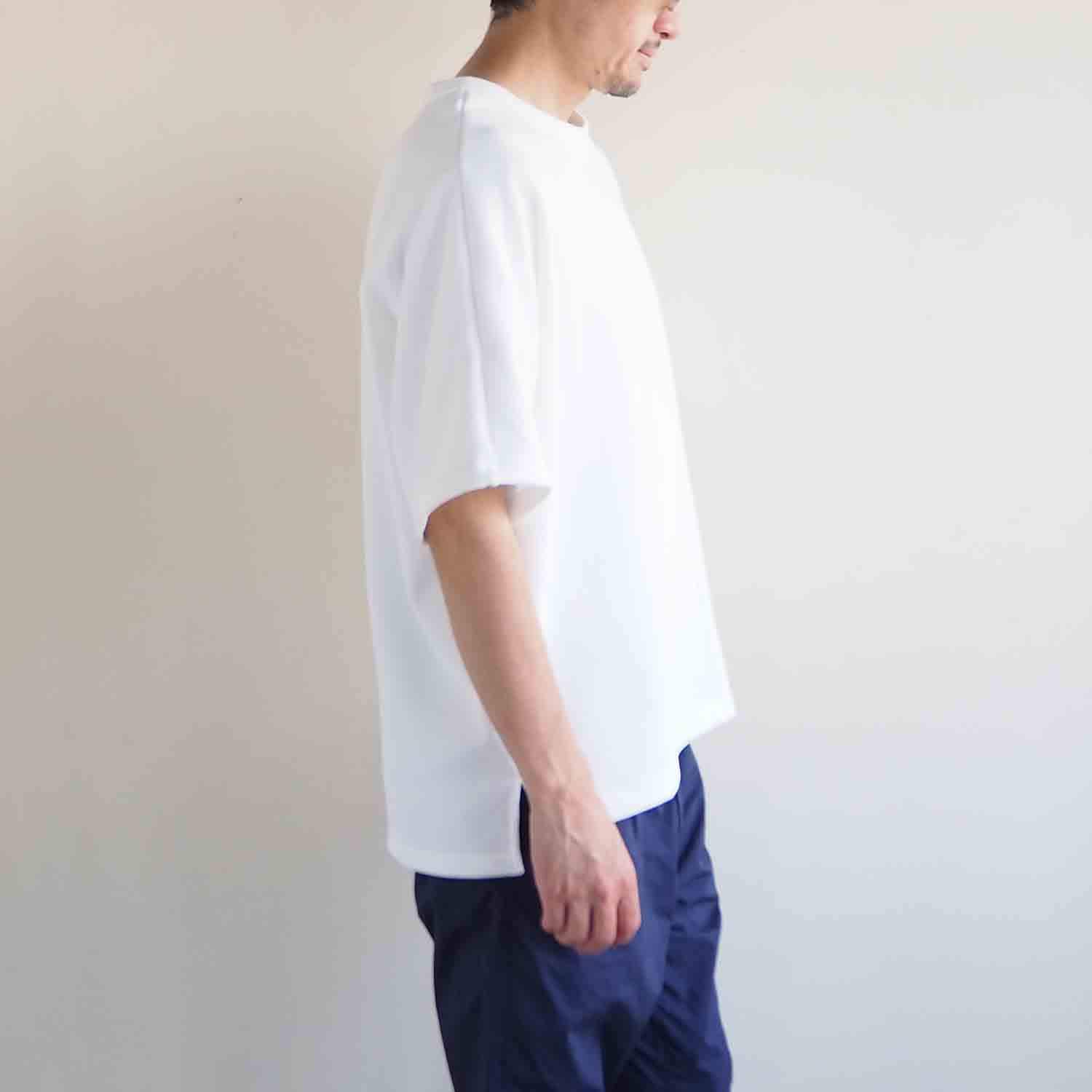 melple メイプル Salt Creek Thermal Dolman Sleeve ミリタリーサーマルドルマンスリーブTシャツ ホワイト
