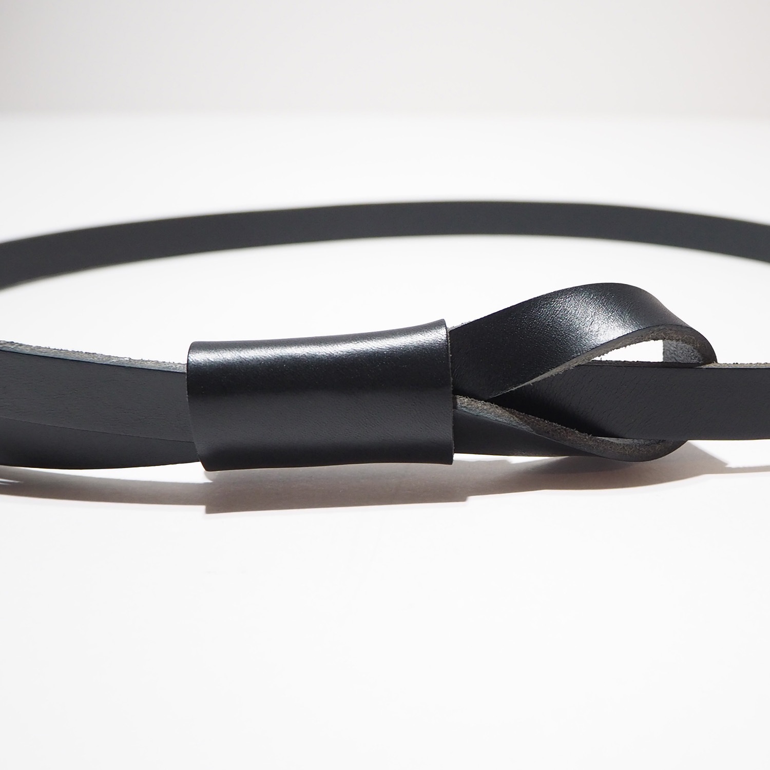 _Fot フォート knot belt ノットベルト black ブラック