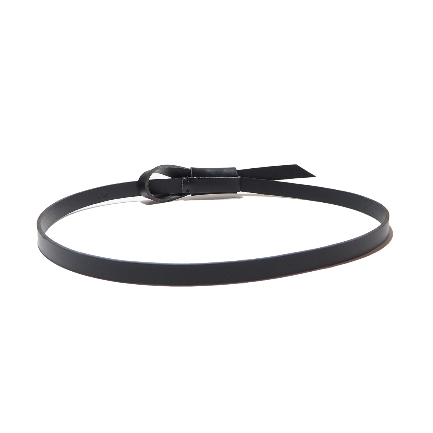 _Fot フォート knot belt ノットベルト black ブラック