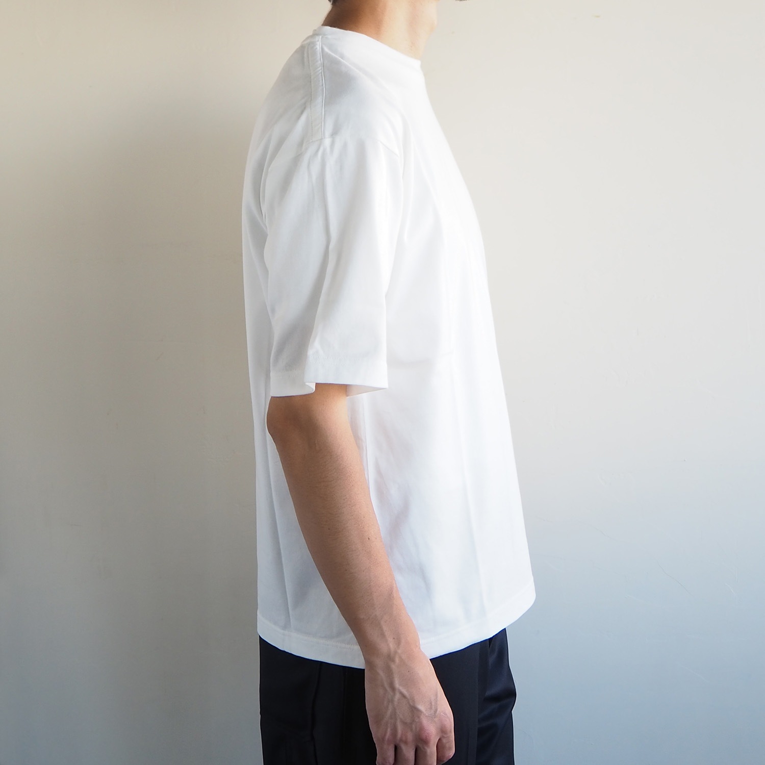SH エスエイチ S/S T-SHIRT 半袖Ｔシャツ WHITE ホワイト