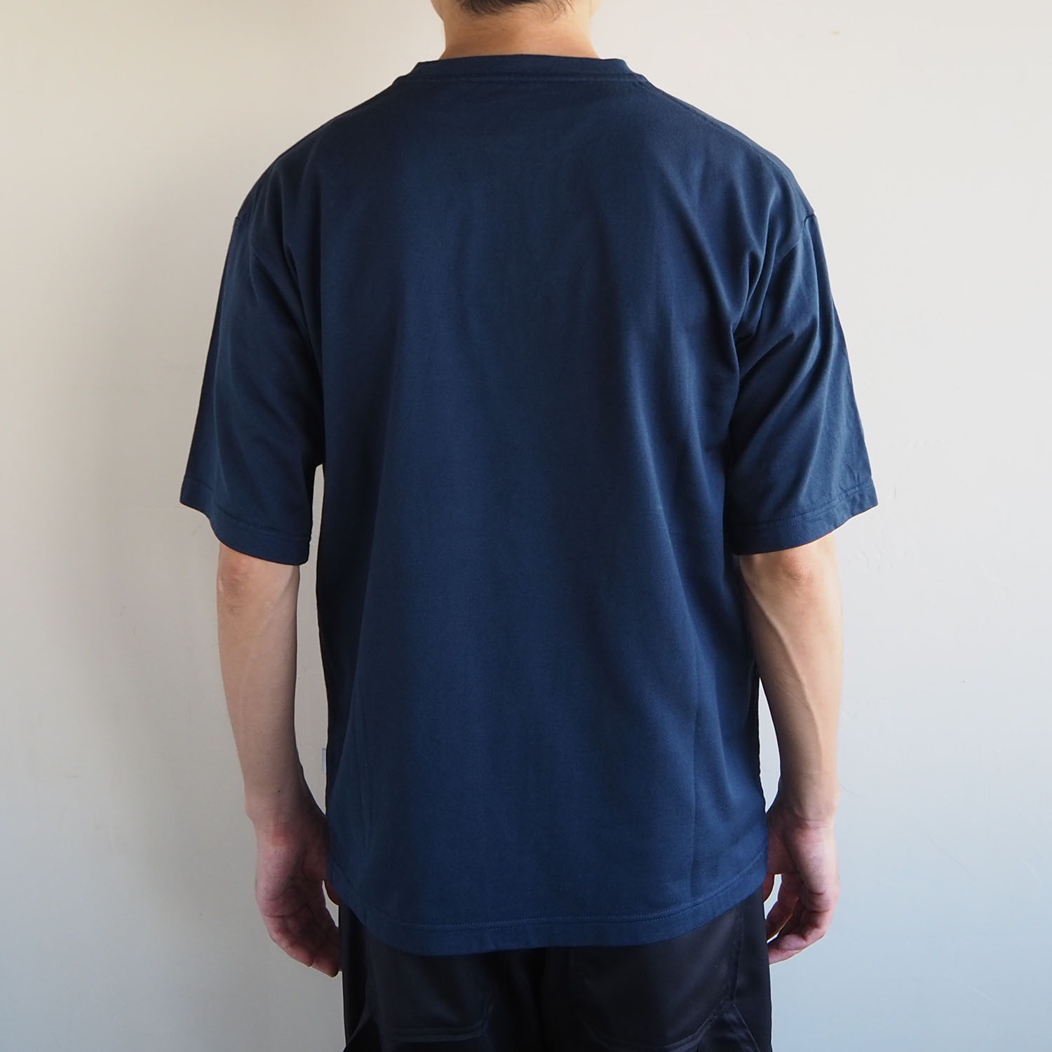 SH エスエイチ S/S T-SHIRT 半袖Ｔシャツ NAVY ネイビー