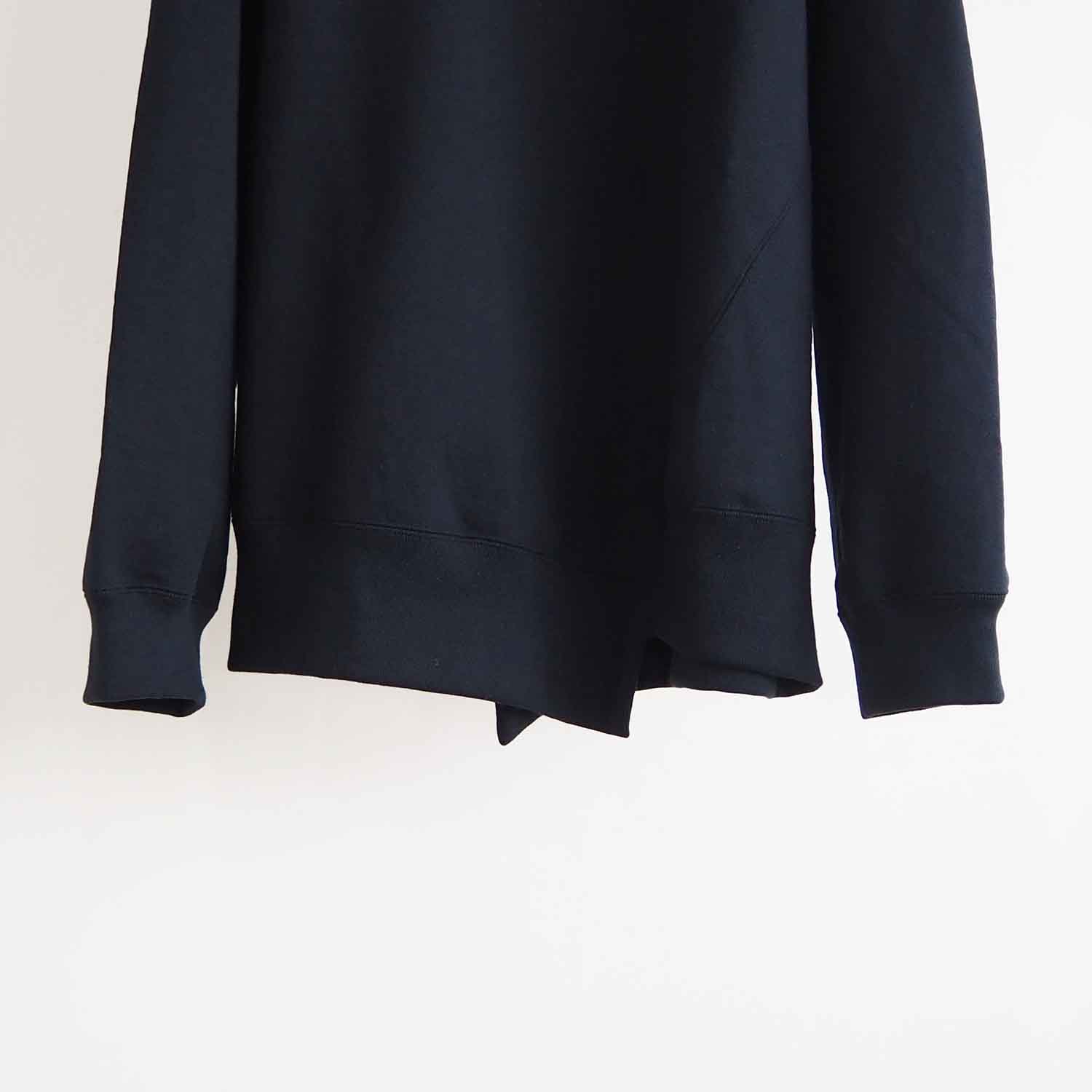 Blue Books Co. ブルーブックスコー Twisty Sweatshirts Crew ツイスティースウェットシャツ Black ブラック
