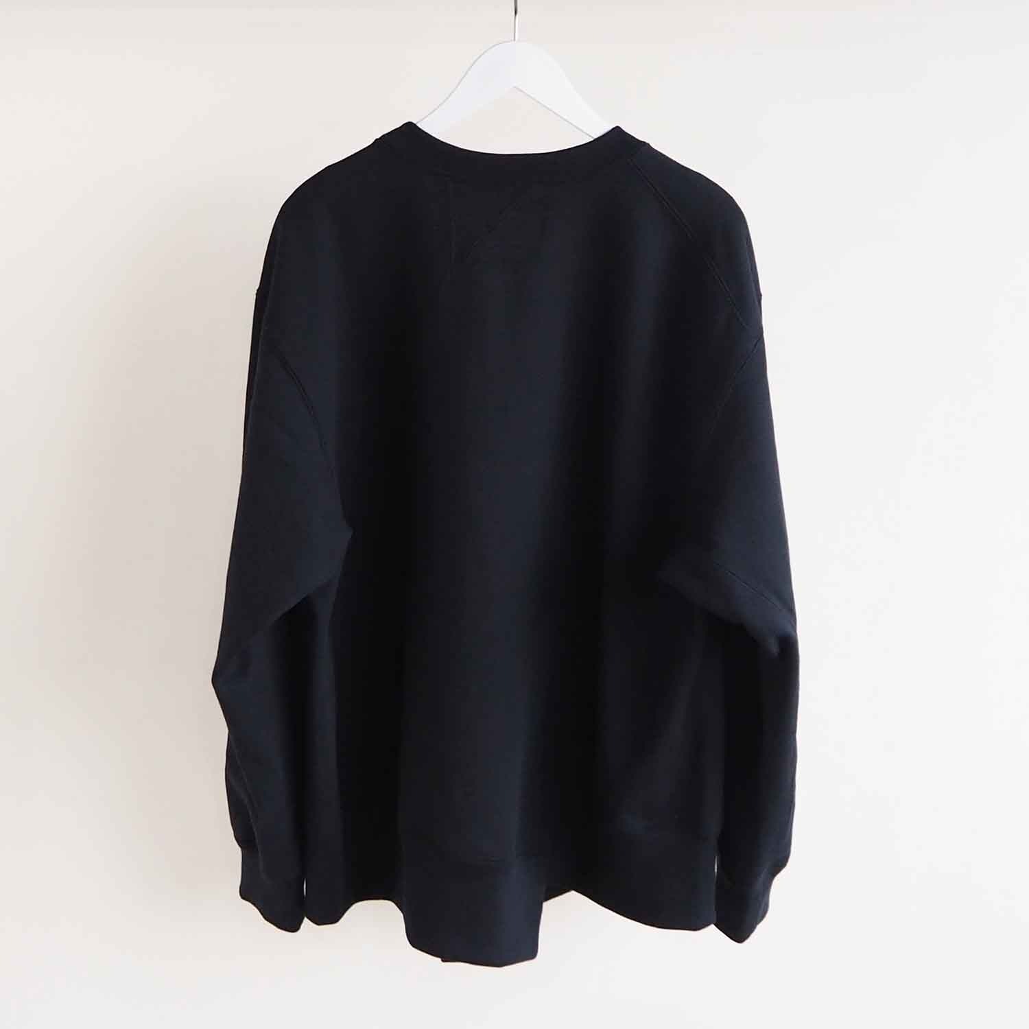Blue Books Co. ブルーブックスコー Twisty Sweatshirts Crew ツイスティースウェットシャツ Black ブラック