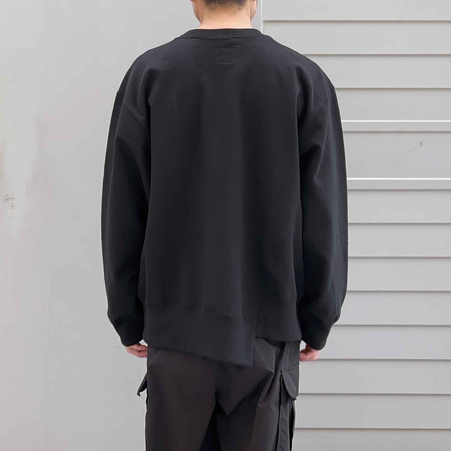 Blue Books Co. ブルーブックスコー Twisty Sweatshirts Crew ツイスティースウェットシャツ Black ブラック