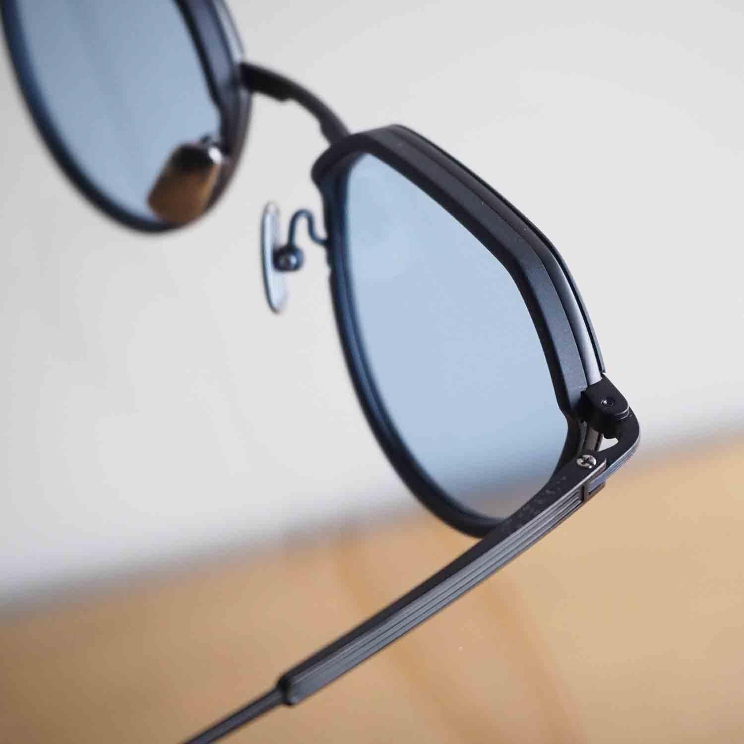 LUNETTA BADIA ダークレンズサングラス CLASSIC SUNGLASSES (CHALLENGER×Lunetta BADA)【BLACK LENS