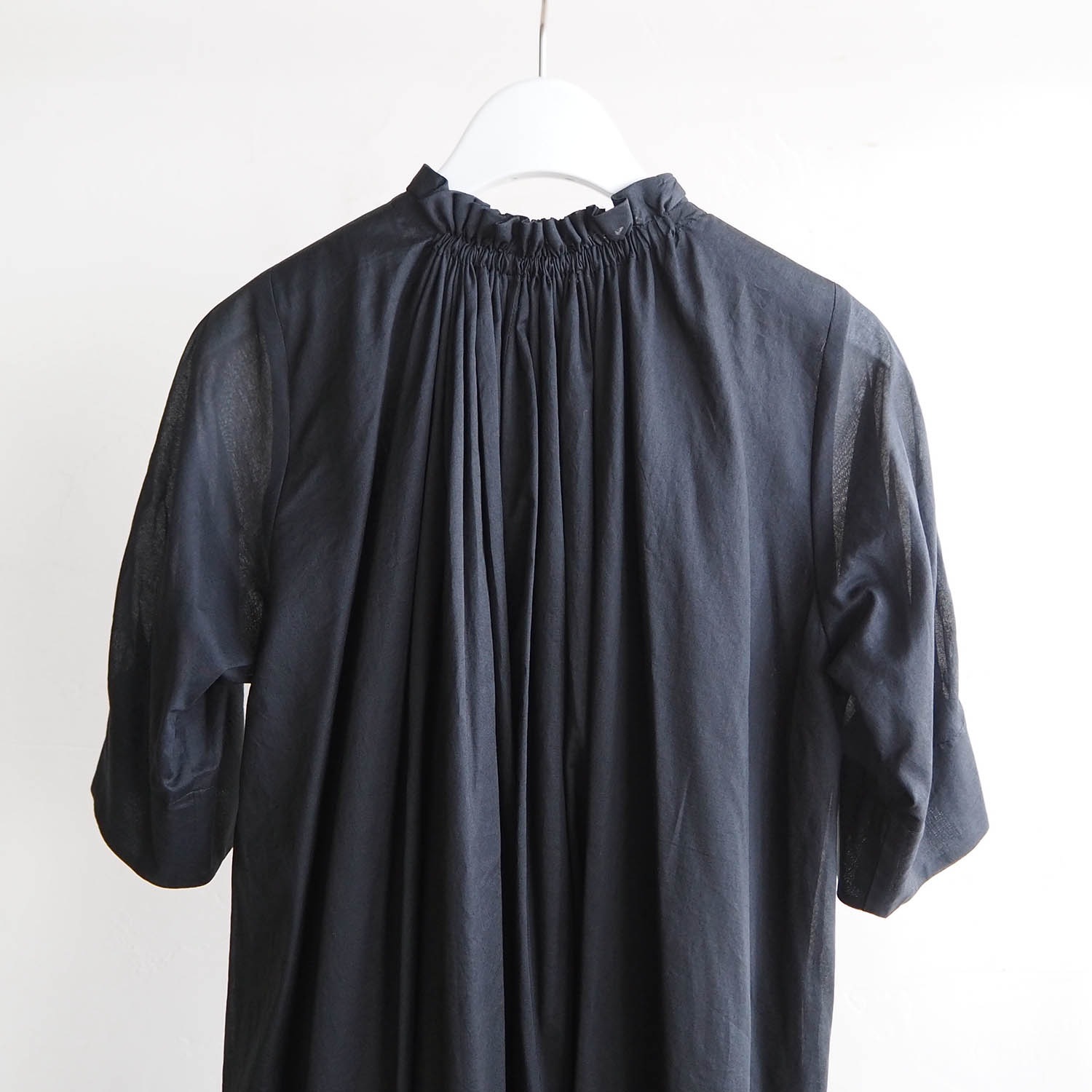 NEPLA. WOMENS ネプラ ウィメンズ GATHER ONE PIECE ギャザーワンピース ブラック