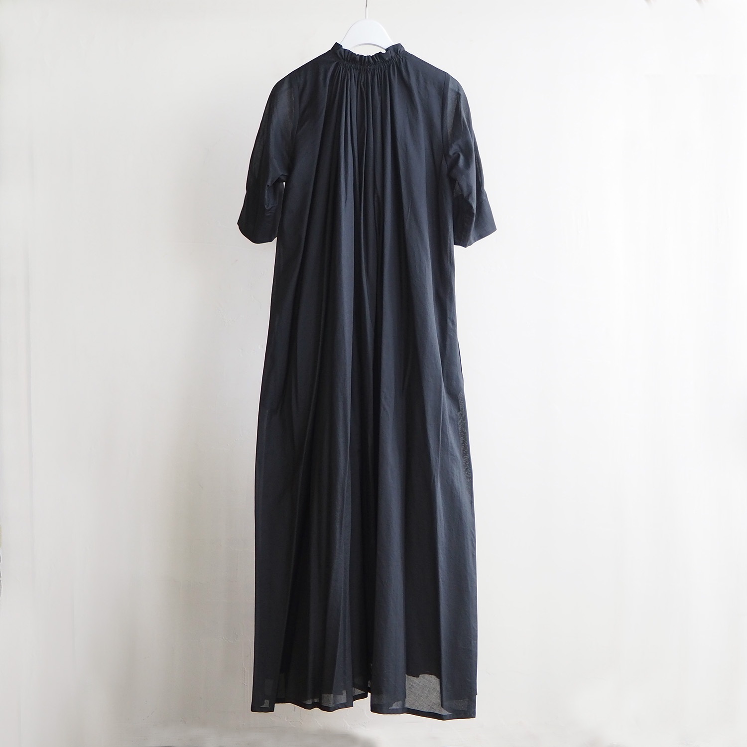 NEPLA. WOMENS ネプラ ウィメンズ GATHER ONE PIECE ギャザーワンピース ブラック