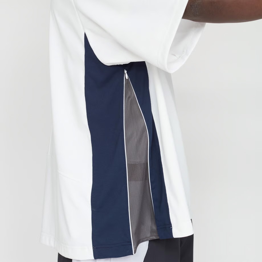 UNTRACE アントレース _168 ベンチレーションTシャツ ホワイト×ダーク