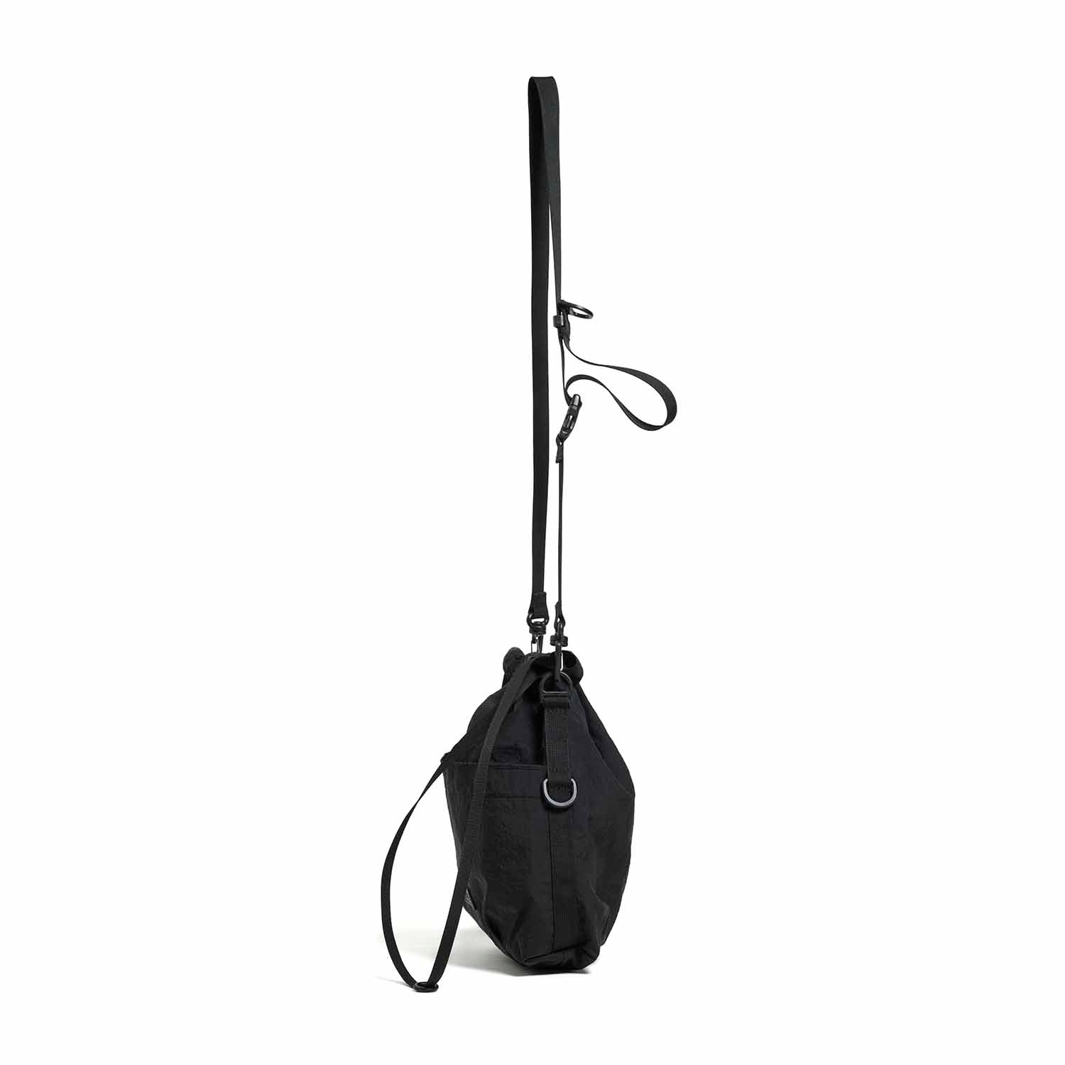 ブラックナイロンドローストリングバッグ BAICYCLON by bagjack バイシクロンバイバッグジャック BCL-114
