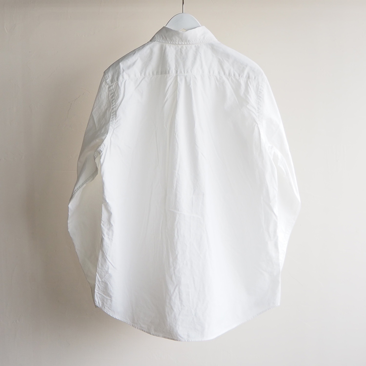 SH エスエイチ BUTTON DOWN SHIRT ボタンダウンシャツ WHITE ホワイト
