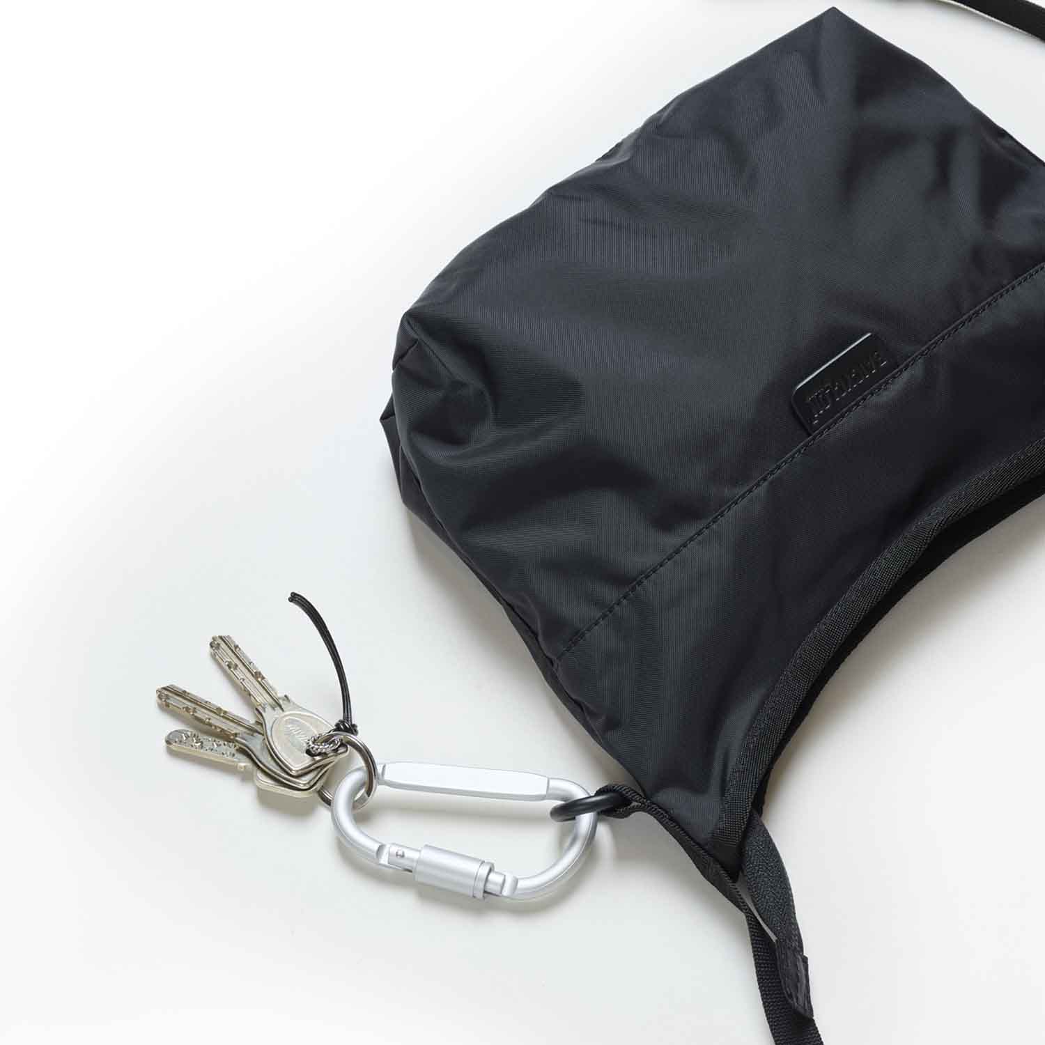 BAICYCLON by bagjack バイシクロンバイバッグジャック BCL-56 MINI SHOULDER BAG ミニショルダーバッグ Black 1 (210D NYLON)