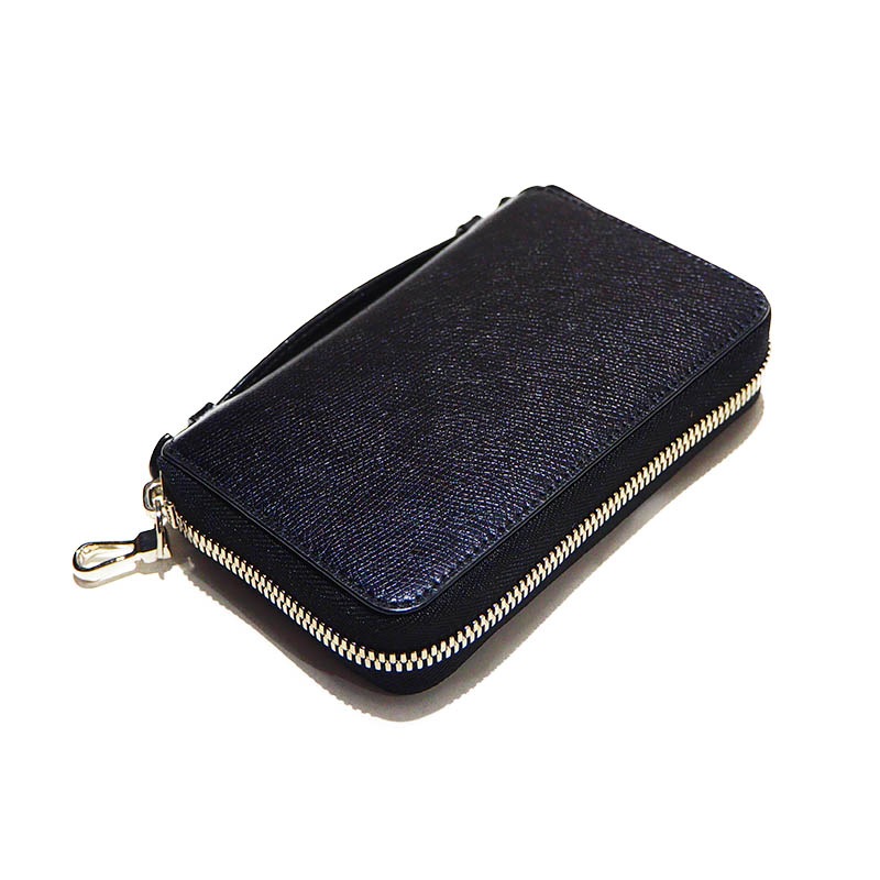 MIDDLE WALLET / CORDOVAN / BLACK