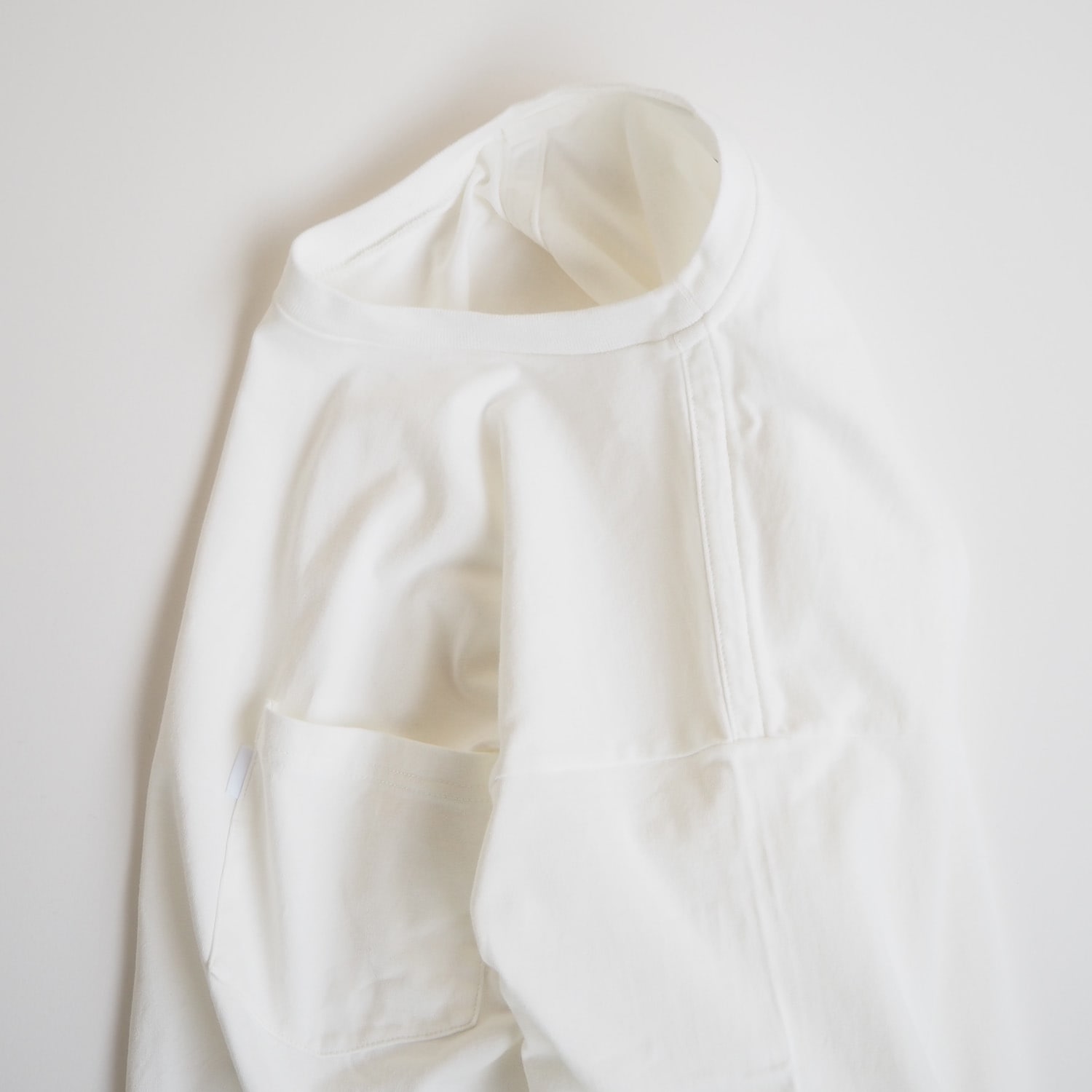 SH エスエイチ L/S T-SHIRT ロングスリーブＴシャツ WHITE ホワイト