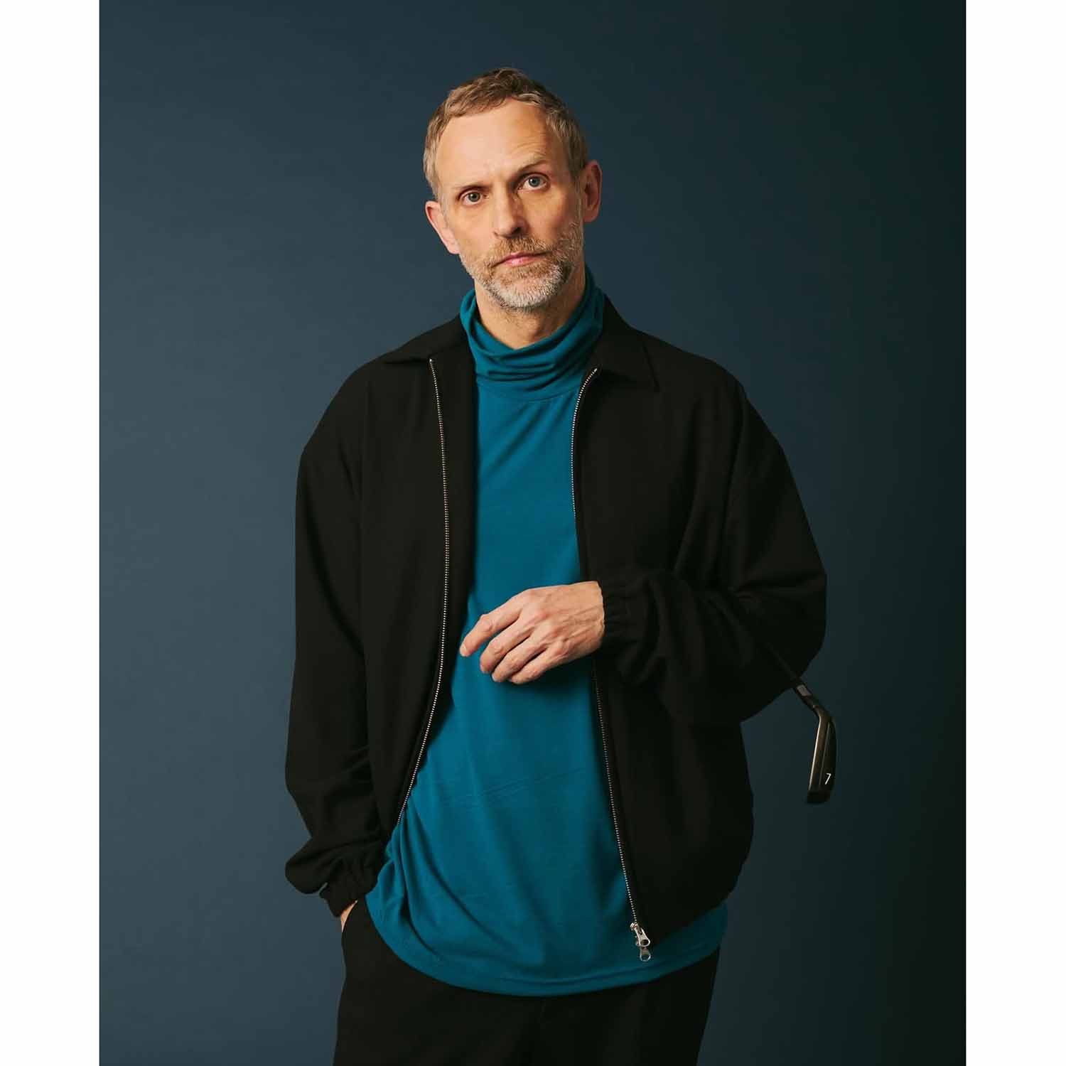 melple メイプル Premiere Suede Turtleneck L/S プレミアスエード 
