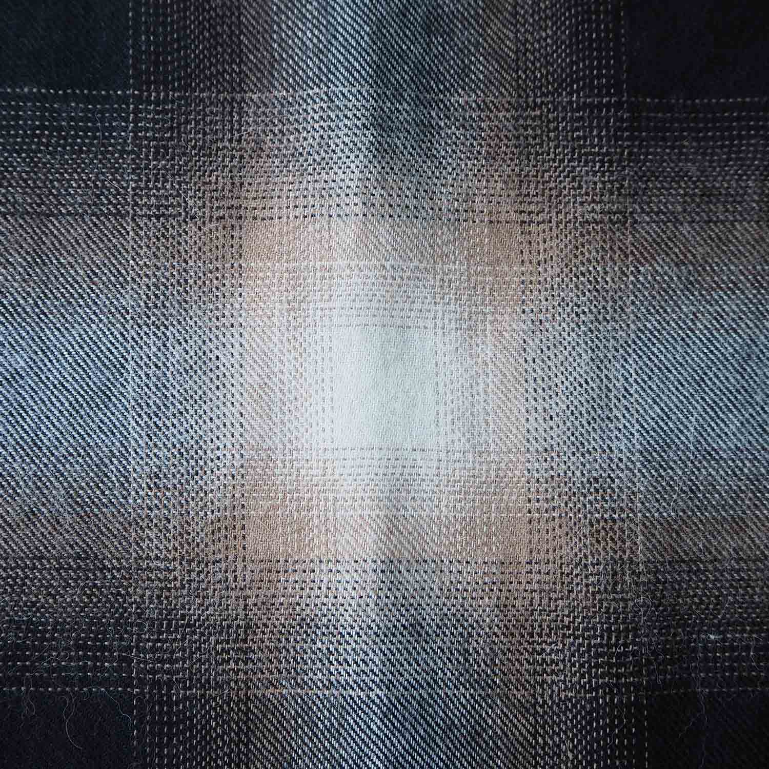 THROW スロー ストール・マフラー MARIA アルパカ シャドーチェック ブラック