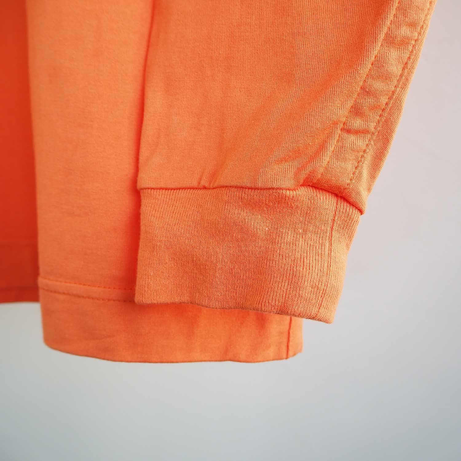 SH エスエイチ L/S T-SHIRT ロングスリーブＴシャツ ORANGE オレンジ