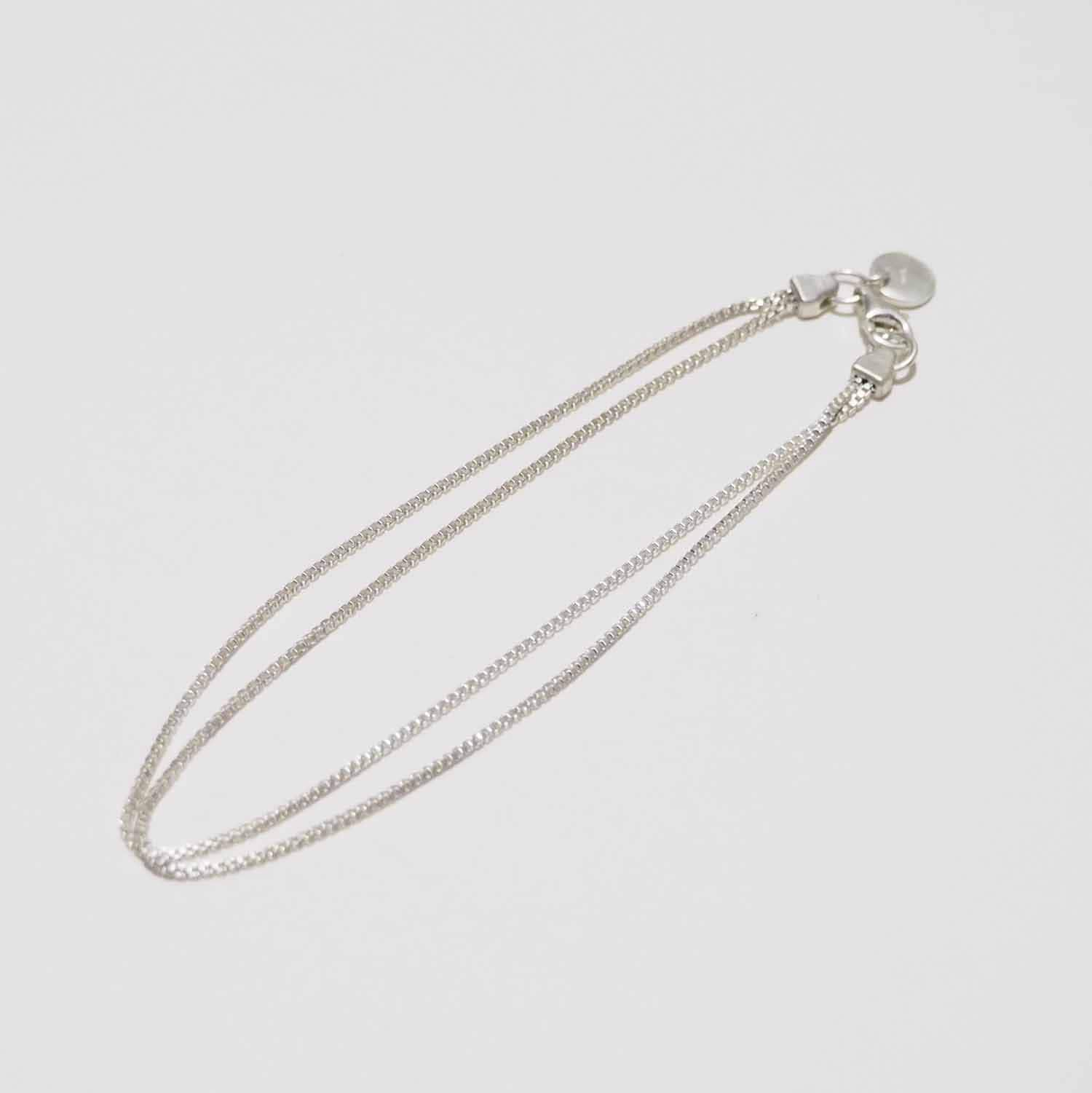 ERA. イーラ TWNKL PARALLEL BRACELET 1.0 パラレルブレスレット 1mm シルバー