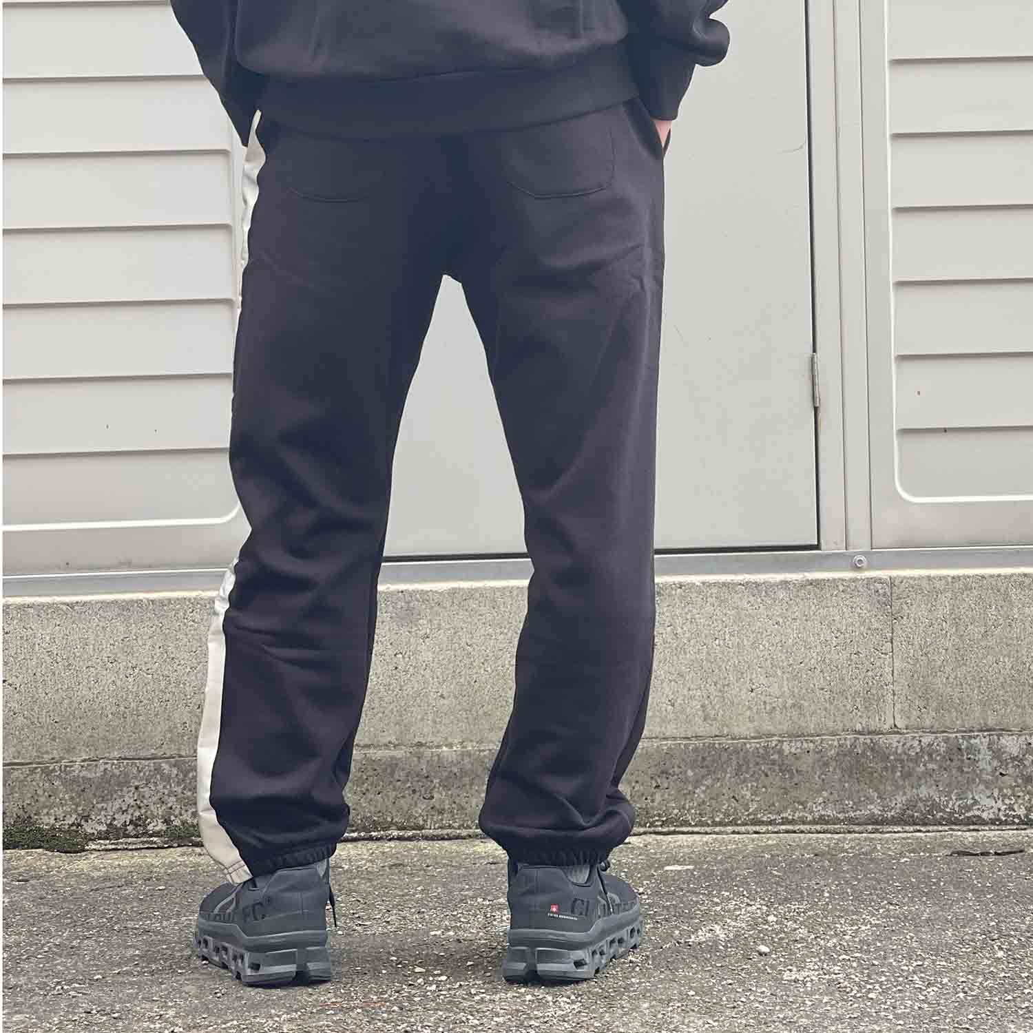 EXPANSION エクスパンション EXP HEMILOCK SWEATPANTS ヘムロックスウェットパンツ ブラック