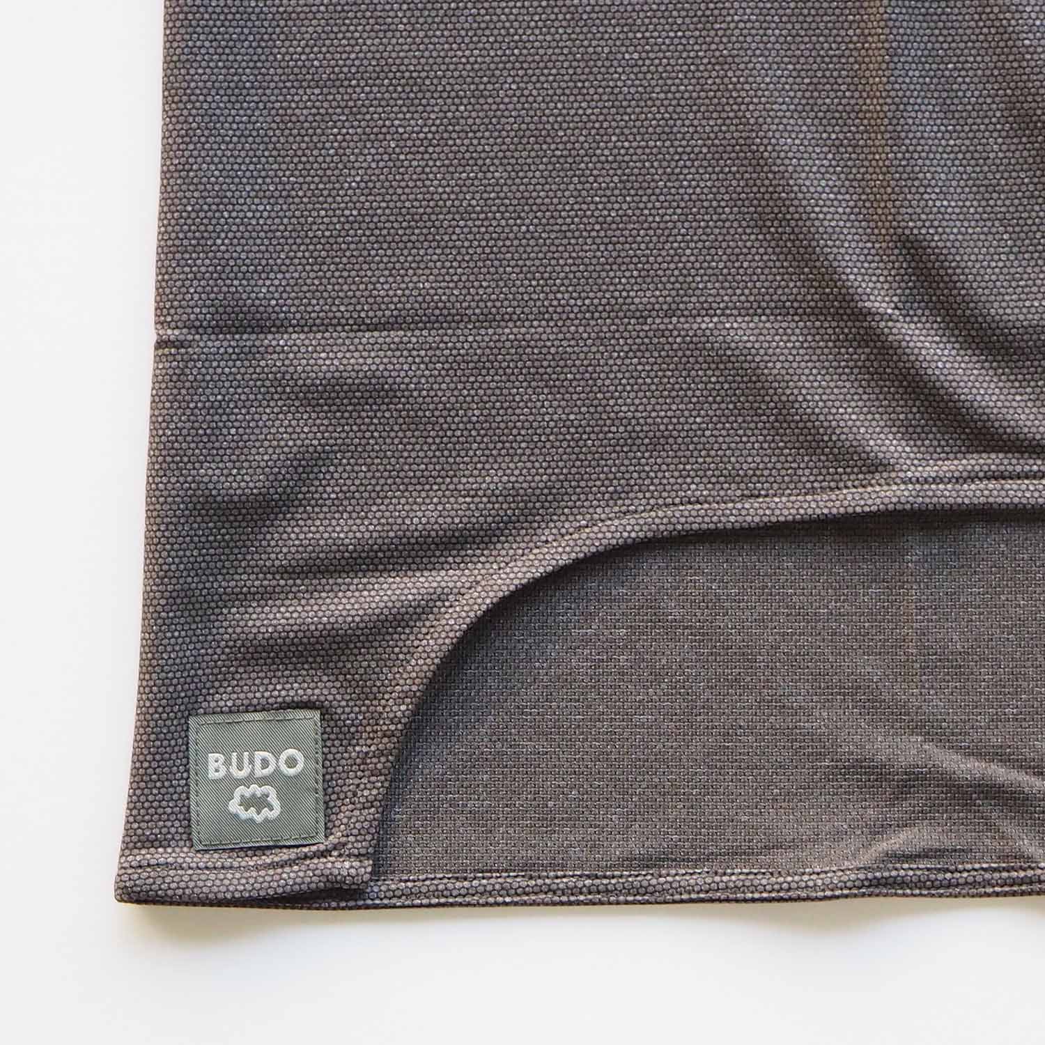 BUDO ブドー Mountain Pass top Short Sleeve マウンテンパストップ半袖カットソー charcoal チャコール