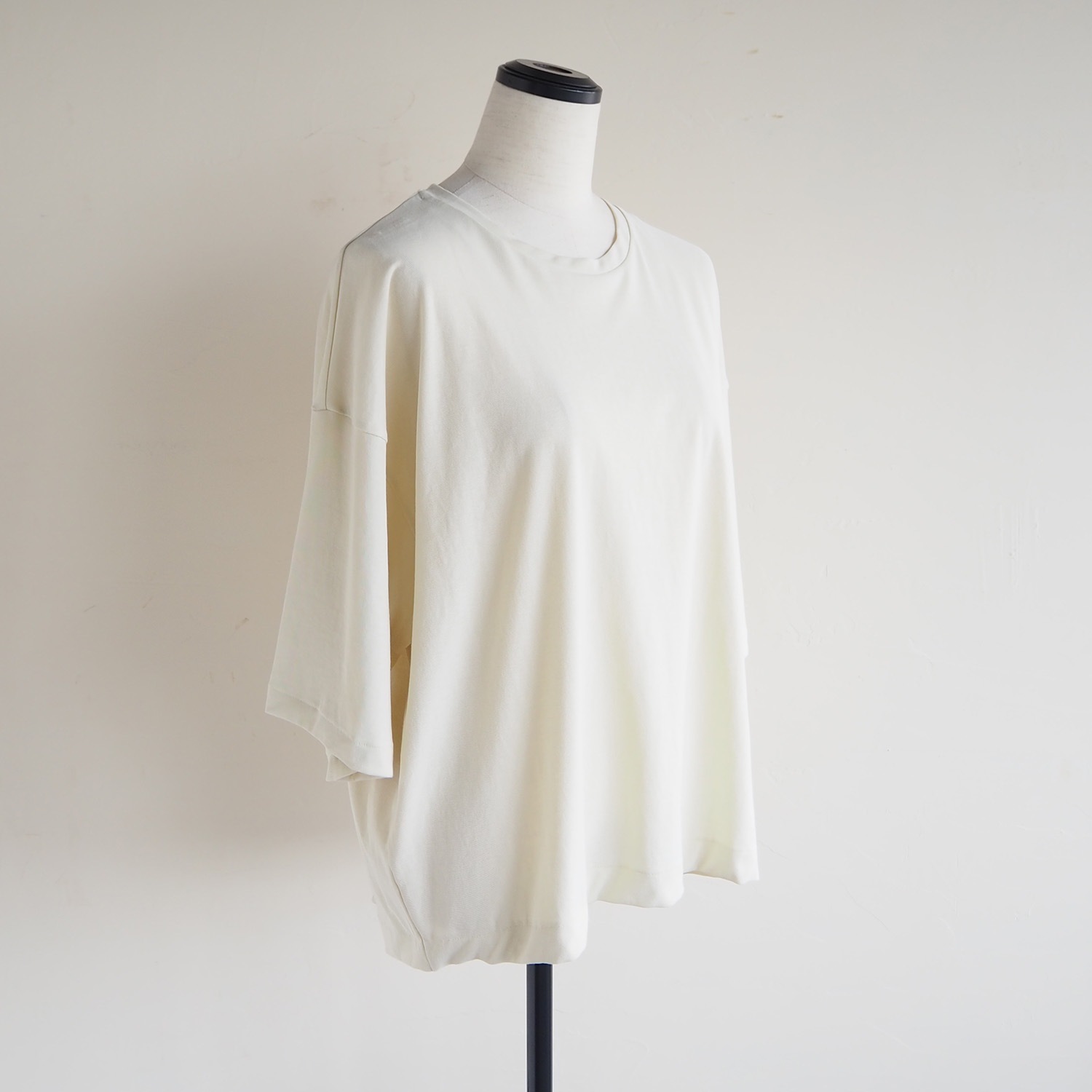 NEPLA. WOMENS WIDE-T ネプラ ウィメンズ ワイドＴシャツ アイボリー