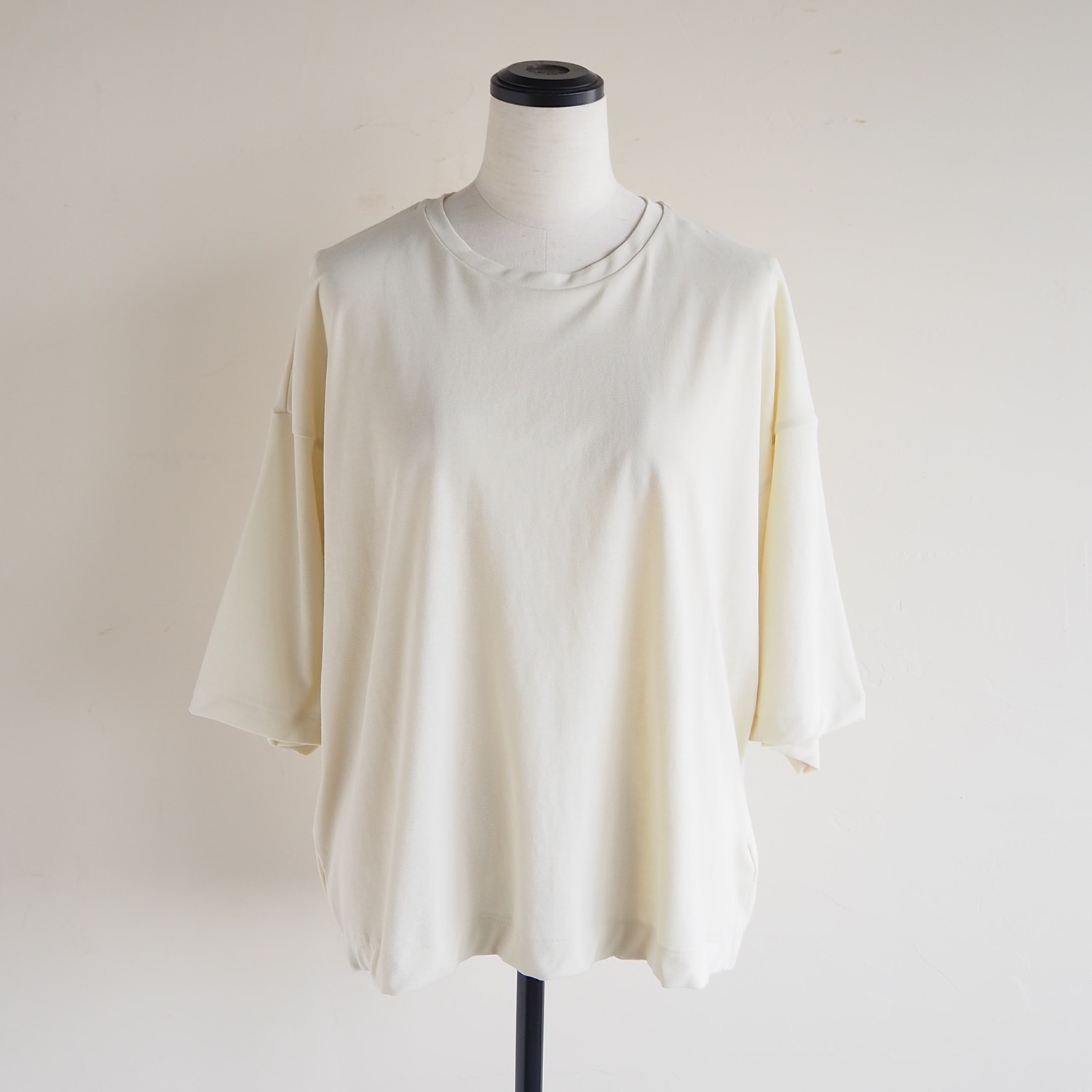 NEPLA. WOMENS WIDE-T ネプラ ウィメンズ ワイドＴシャツ アイボリー