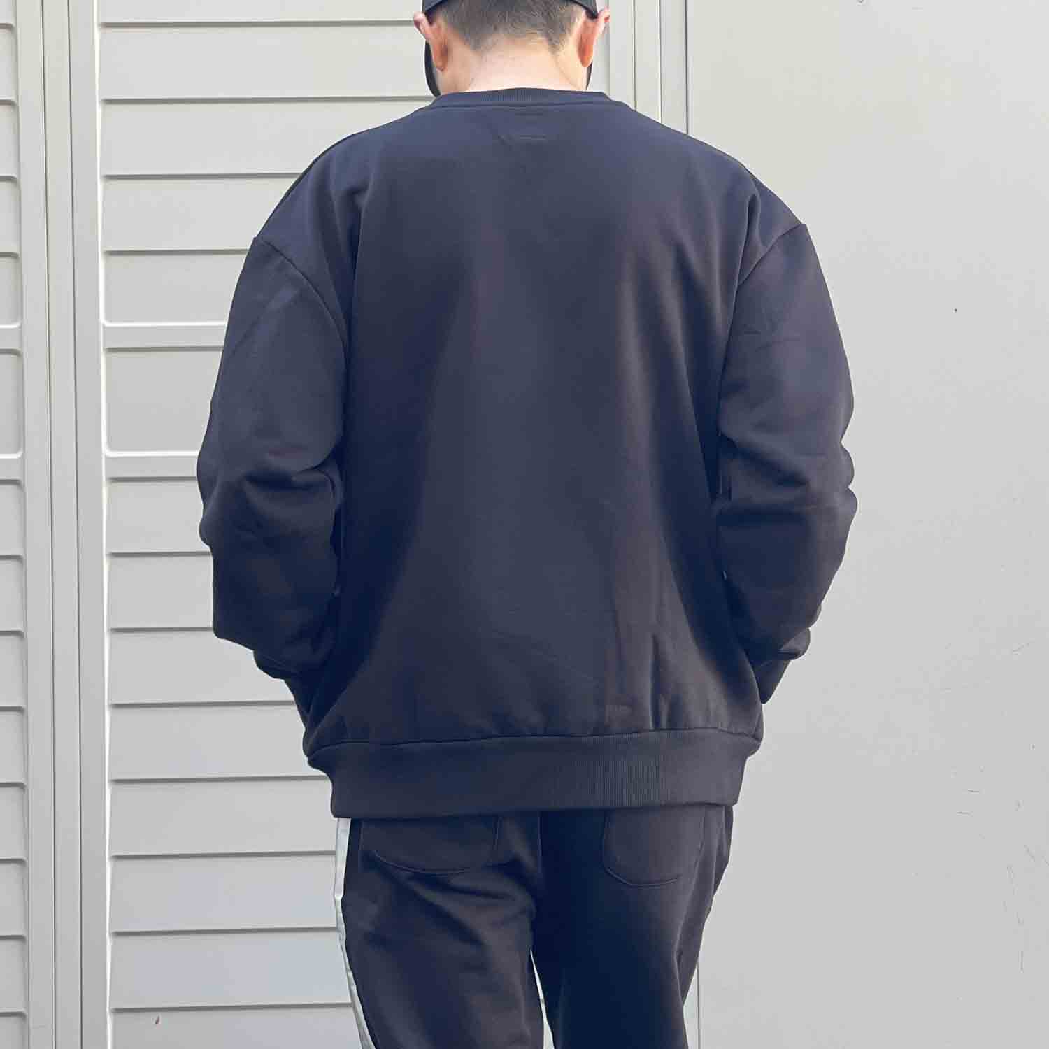 EXPANSION エクスパンション EXP 24 CREWNECK クルーネックスウェットシャツ ブラック