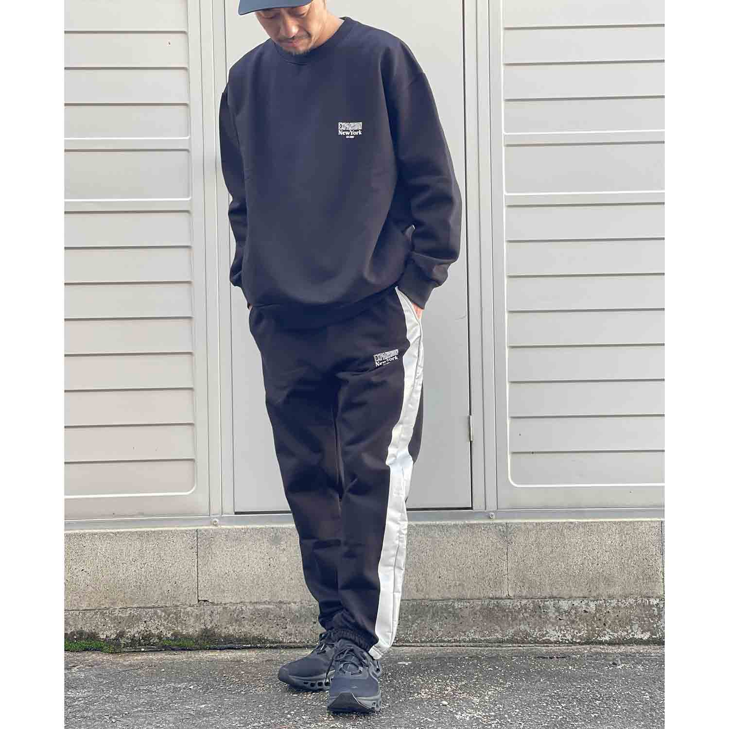 EXPANSION エクスパンション EXP 24 CREWNECK クルーネックスウェットシャツ ブラック