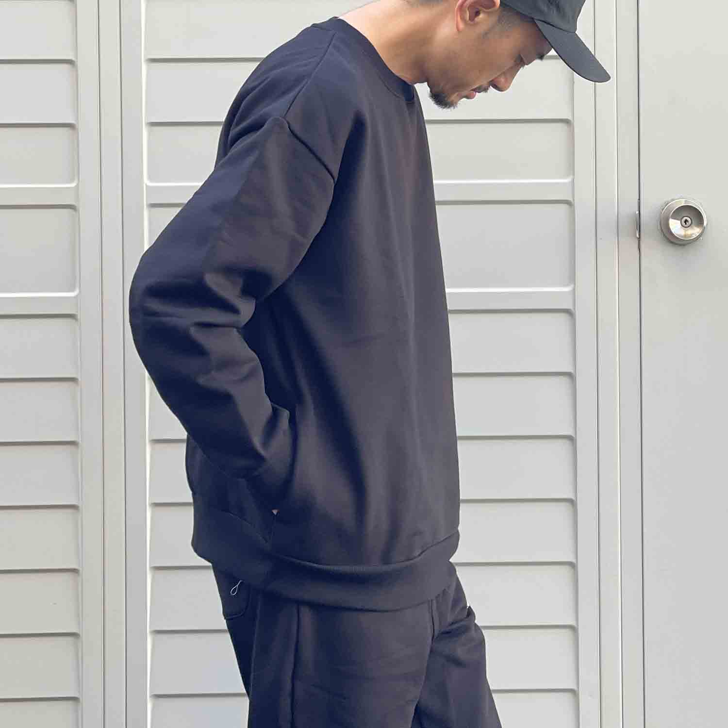 EXPANSION エクスパンション EXP 24 CREWNECK クルーネックスウェットシャツ ブラック