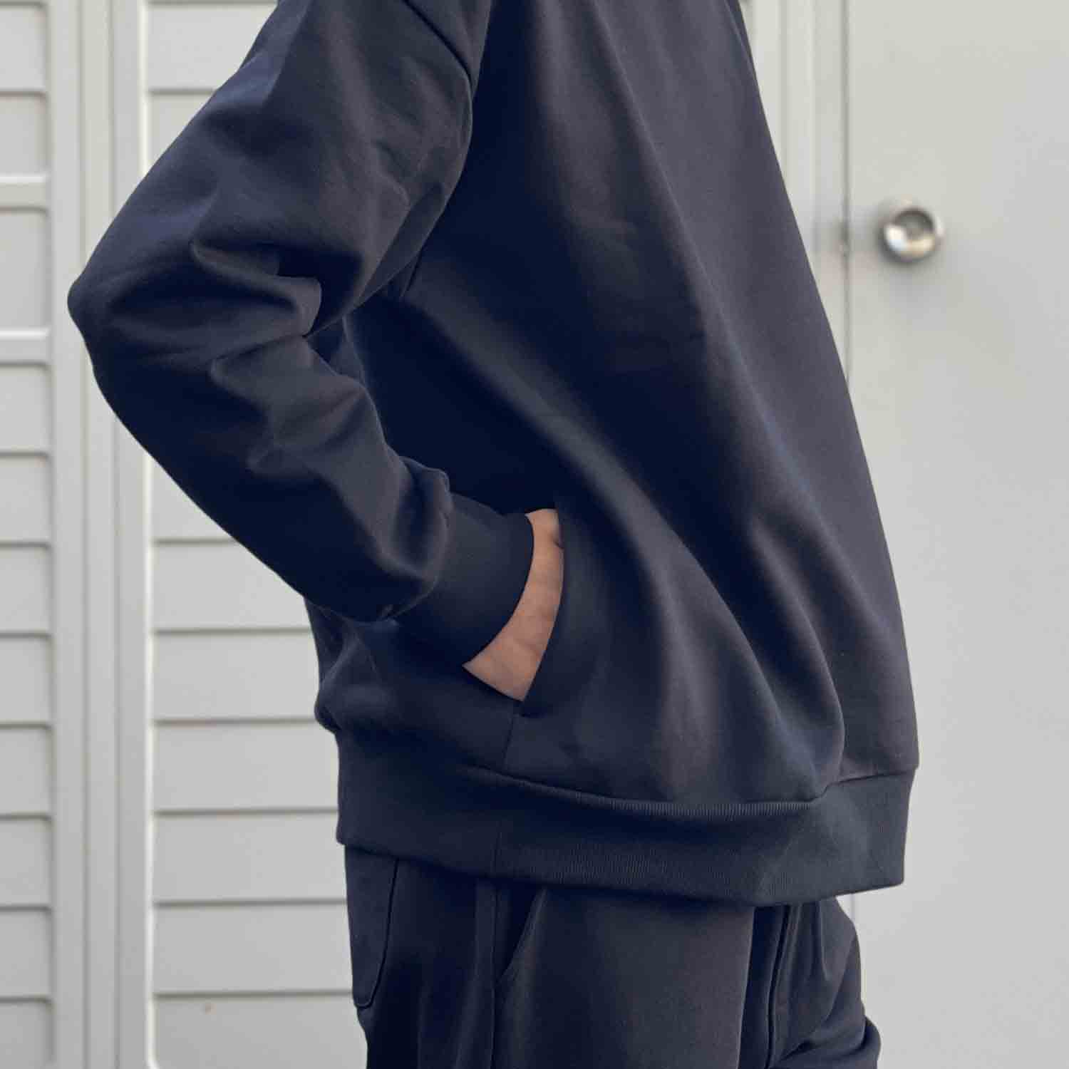 EXPANSION エクスパンション EXP 24 CREWNECK クルーネックスウェットシャツ ブラック