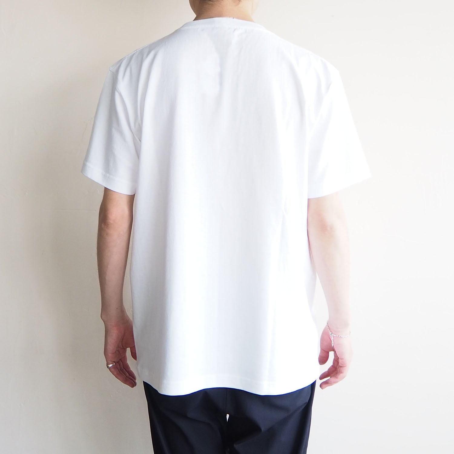 FRAMEWORK ETERNITY Tシャツ ホワイト 半袖 ホワイト 【SEVEN2】半袖Tシャツ(総柄ロゴプリント） ＊カタログ