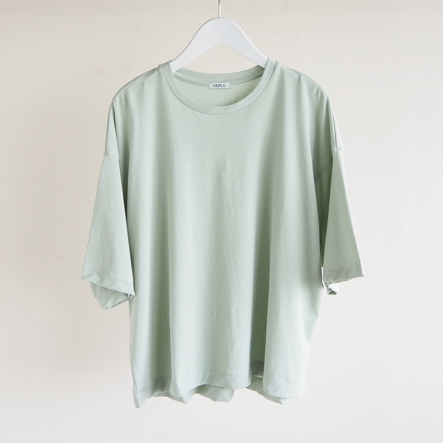 NEPLA. WOMENS WIDE-T ネプラ ウィメンズ ワイドTシャツ グリーン