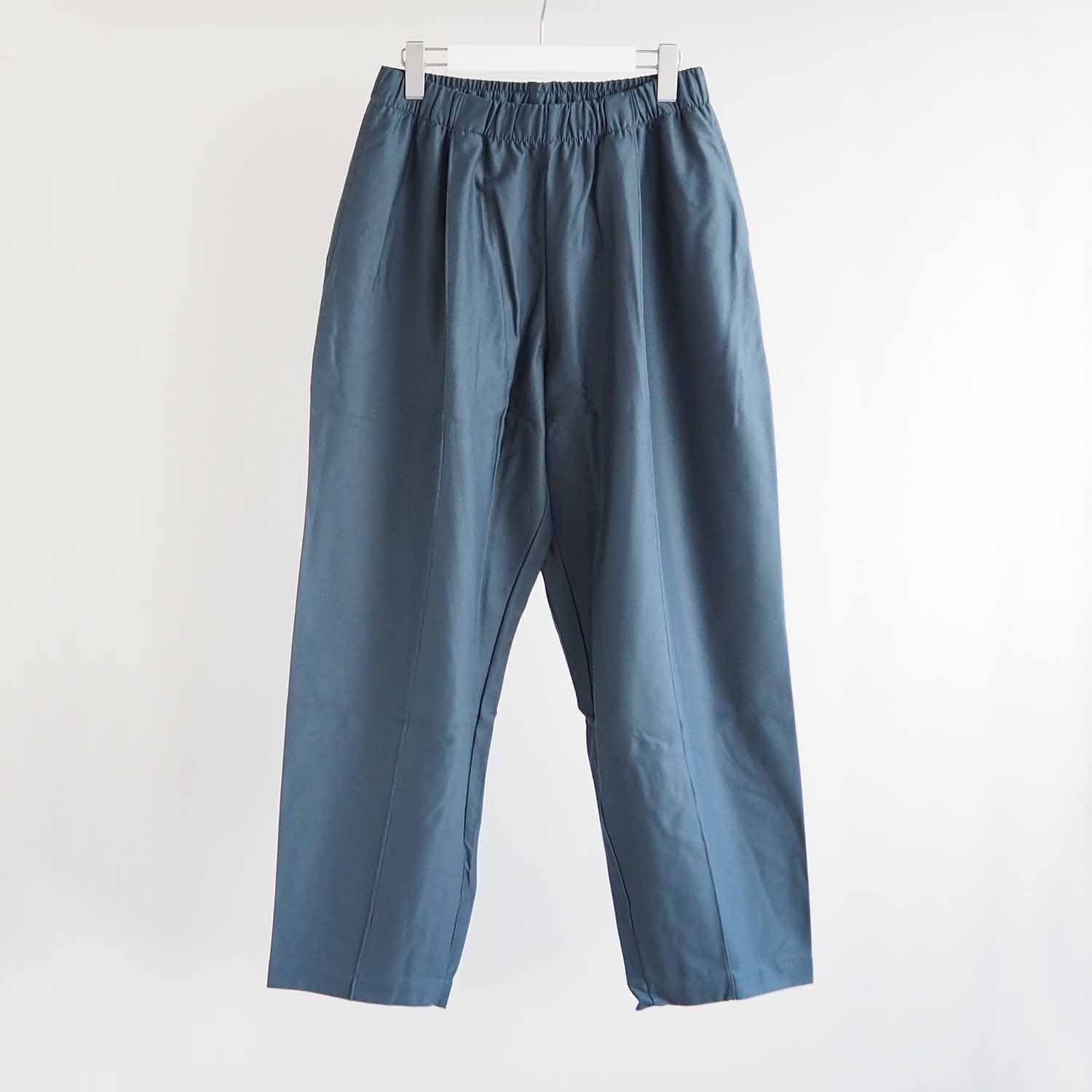 LOOP315 ループサンイチゴ Supima Cotton Knit Easy Pants Balancircular スーピマコットンバランサーツイルニットイージーパンツ GreyishGreen