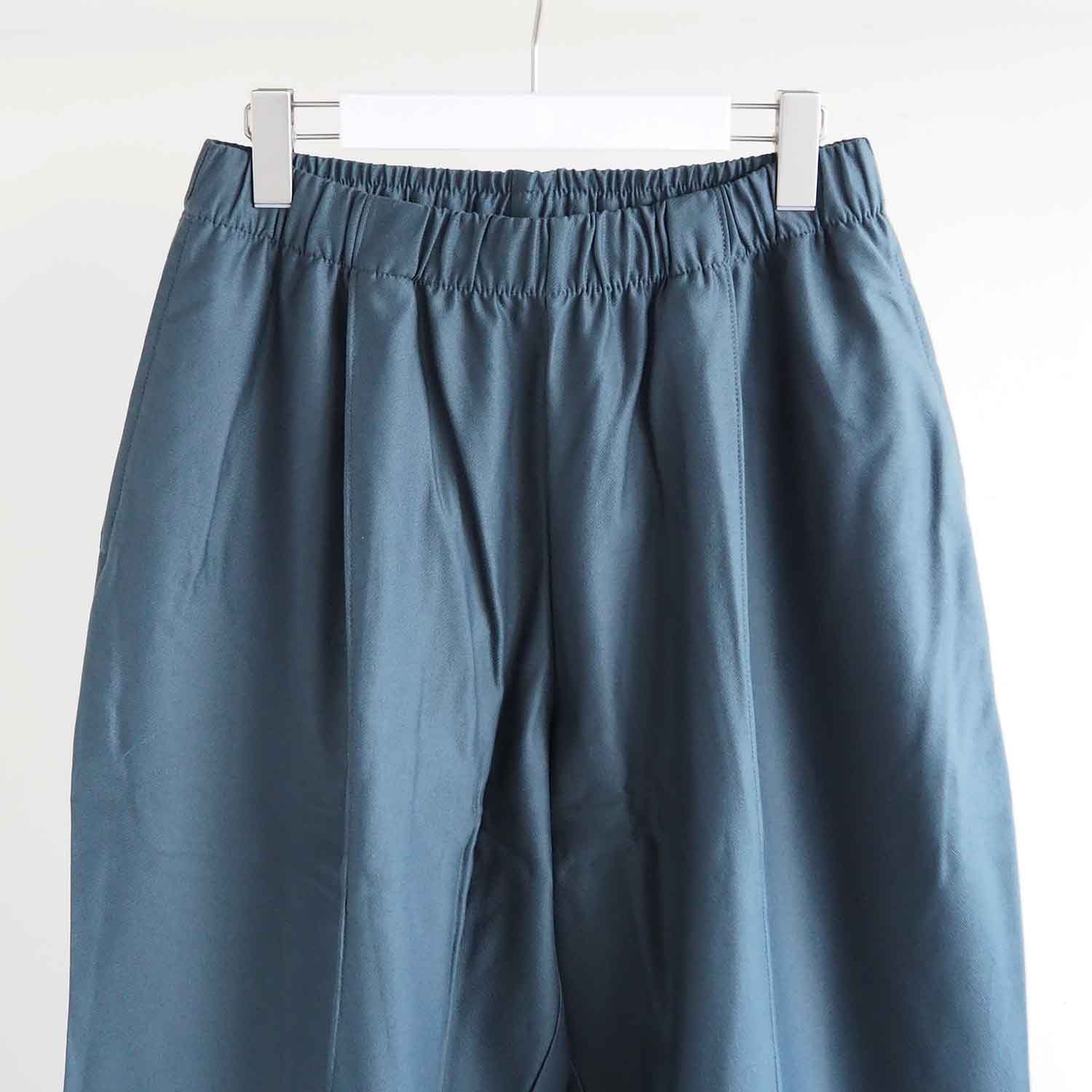 LOOP315 ループサンイチゴ Supima Cotton Knit Easy Pants Balancircular スーピマコットンバランサーツイルニットイージーパンツ GreyishGreen