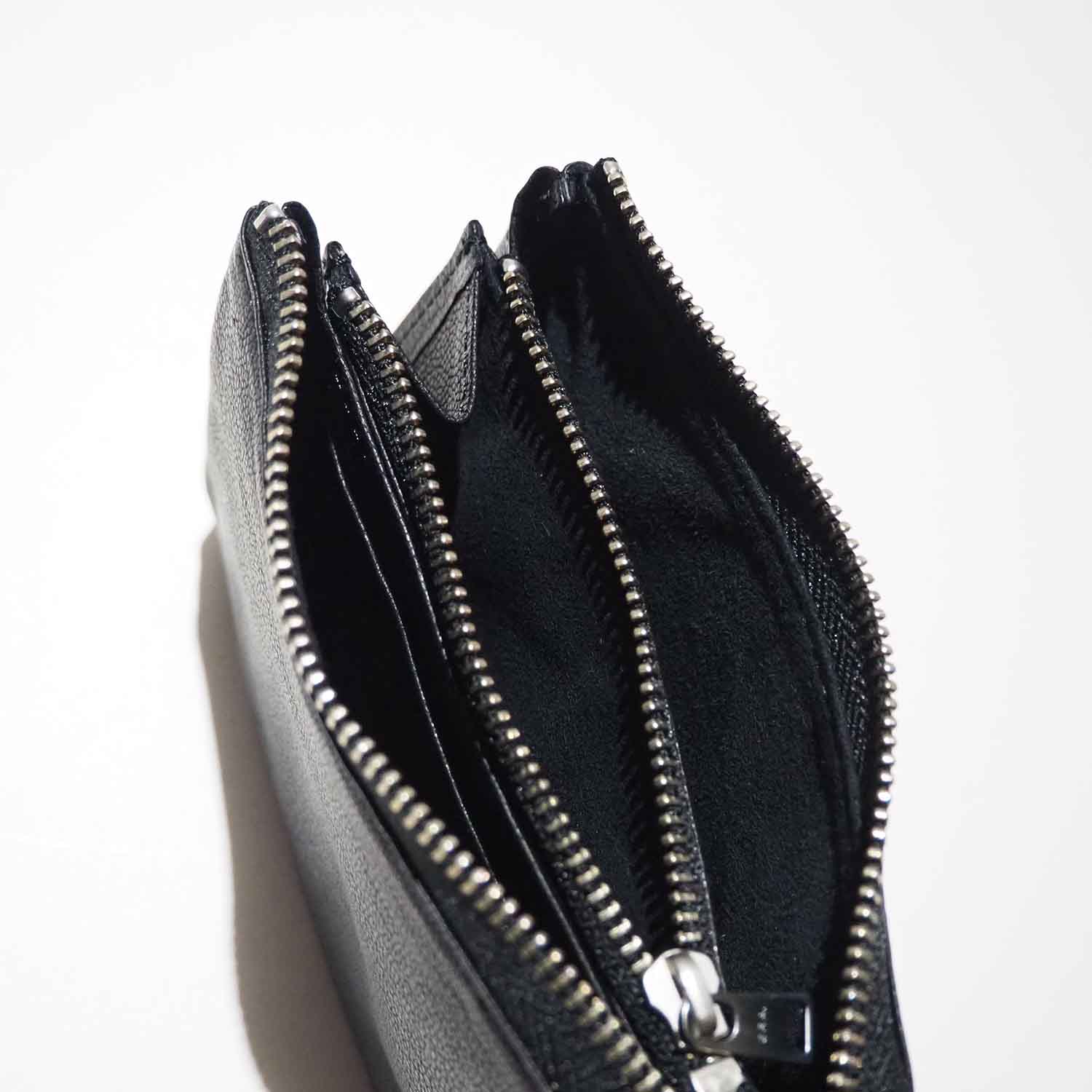 ERA. イーラ EO GOAT UTILITY WALLET MEDIUM EOゴートユーティリティーウォレット ミディアム ブラック