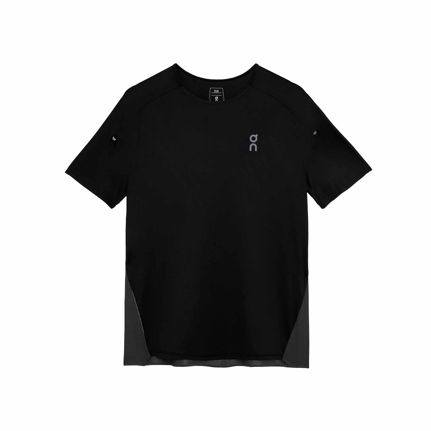 On オン Performance-T パフォーマンスＴ ランニングトップ・Ｔシャツ Black｜Eclipse メンズサイズ