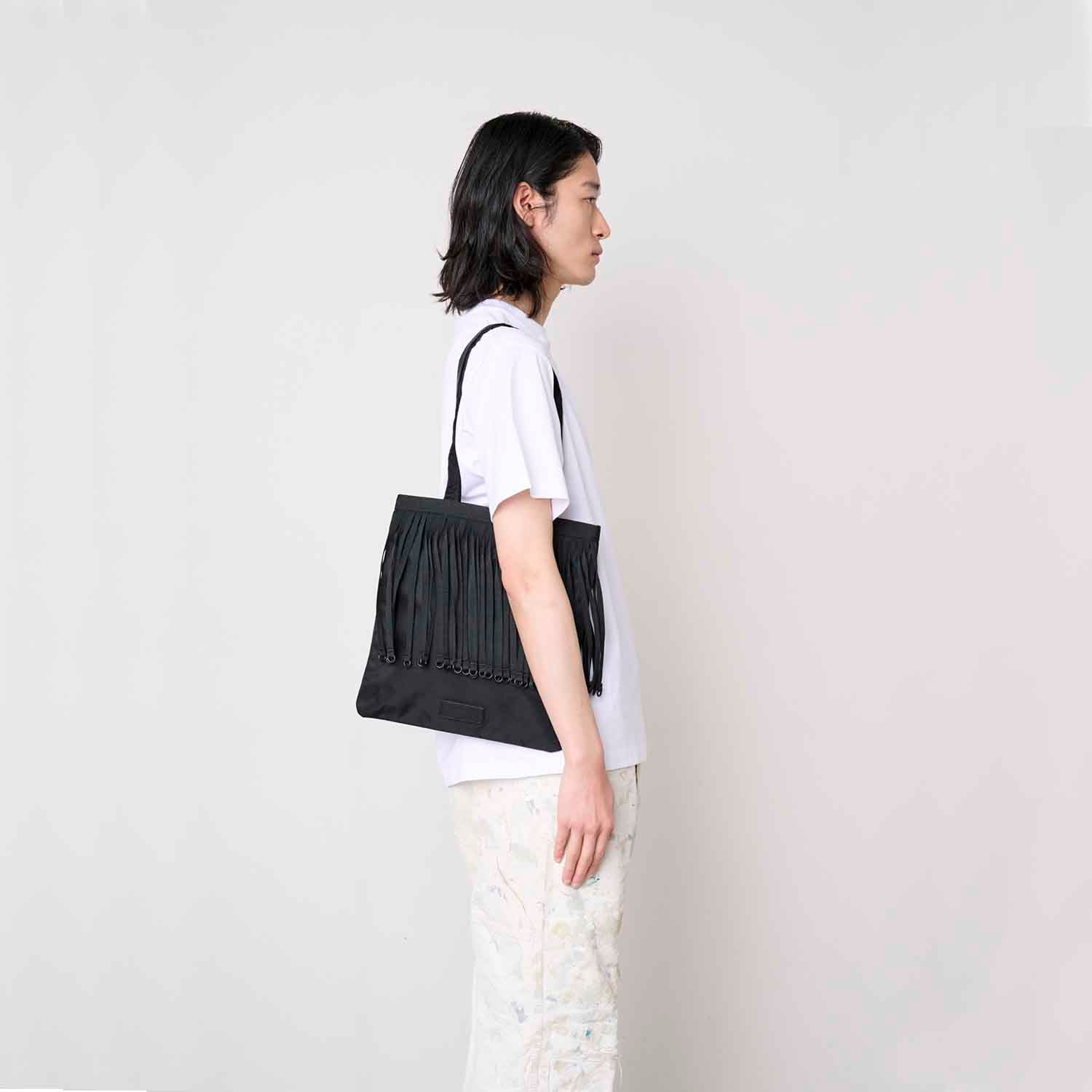 BAICYCLON by bagjack バイシクロンバイバッグジャック BCL-63 TAPE FRINGE BAG (SMALL) テープフリンジバッグ (スモール)