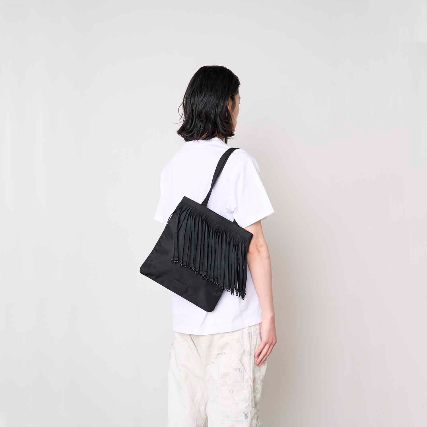 BAICYCLON by bagjack バイシクロンバイバッグジャック BCL-63 TAPE FRINGE BAG (SMALL) テープフリンジバッグ (スモール)