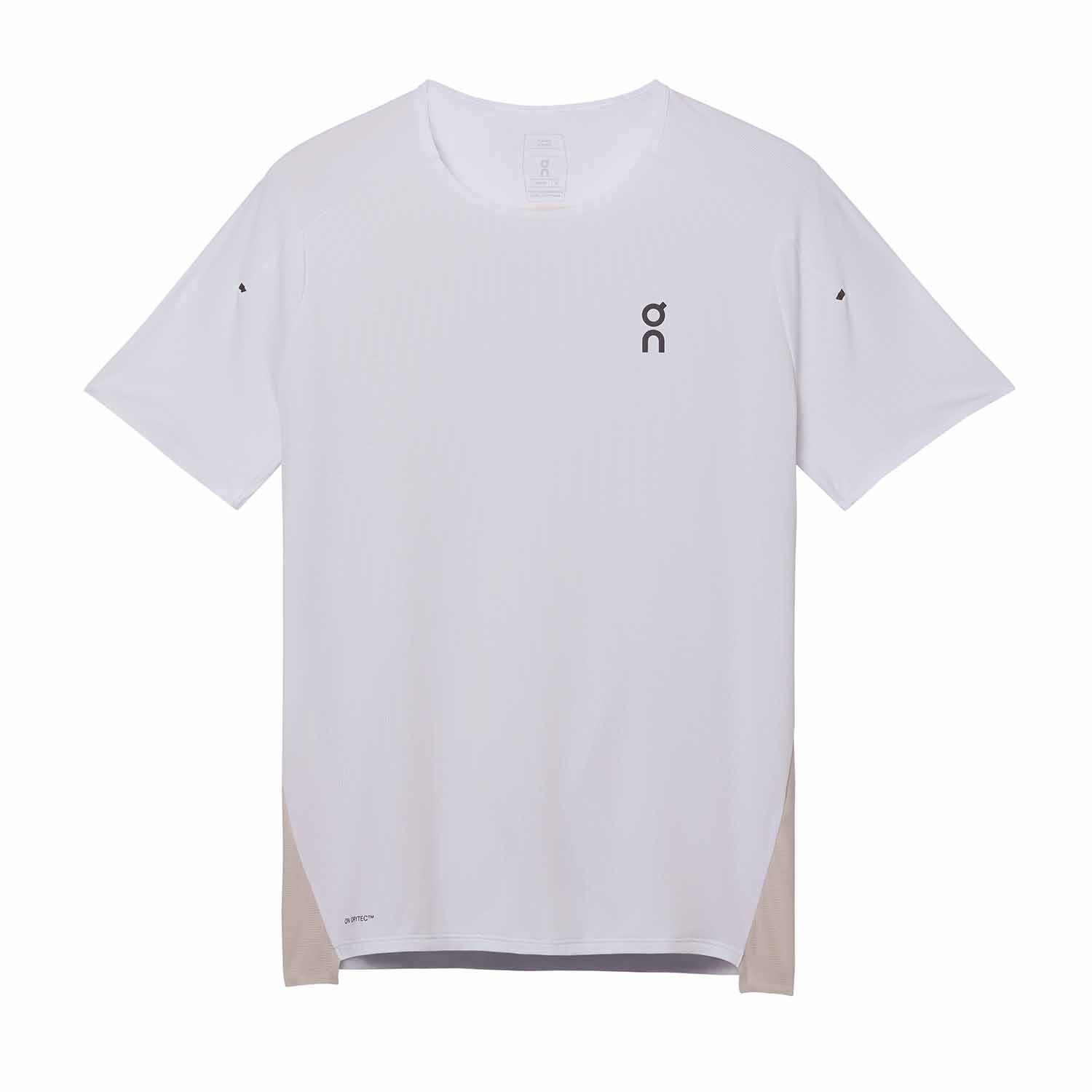 On オン Performance-T パフォーマンスＴ ランニングトップ・Ｔシャツ White｜Silver メンズサイズ